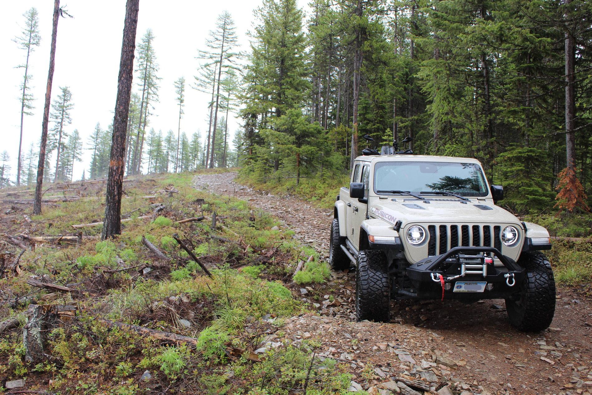 Jeep Gladiator What did you do WITH your Gladiator today? Blacktail Wild Bill Trail System001.JPG