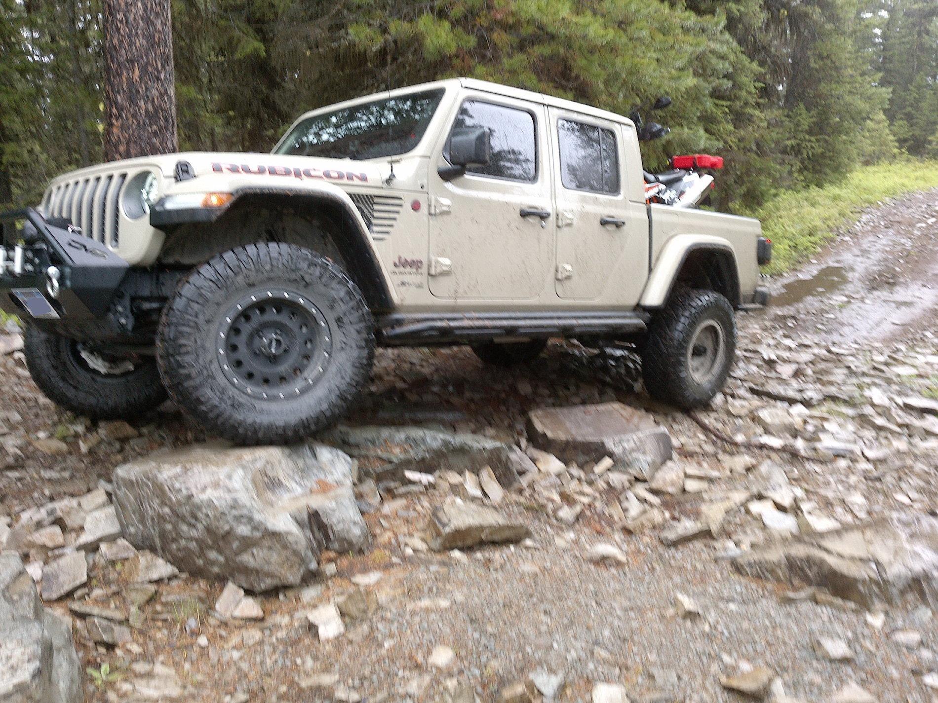 Jeep Gladiator What did you do WITH your Gladiator today? Blacktail Wild Bill Trail System003