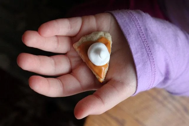Jeep Gladiator ELECTION 2020 - Gladiator Style 1-tiny-pumpkin-pie-slice-cookie-in-child-hand