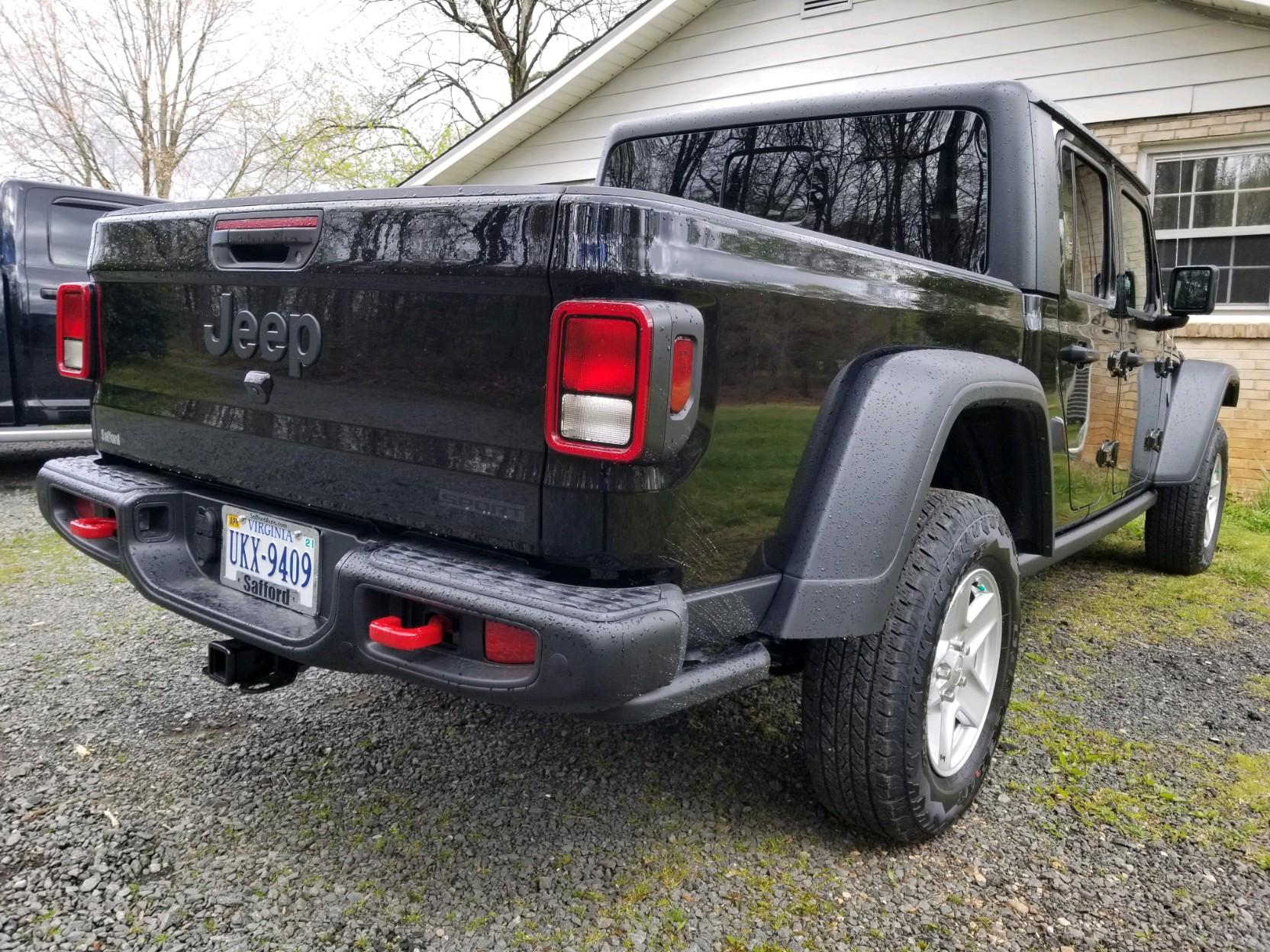 Jeep Gladiator Rubiclone Lunch Addition Back bumper on