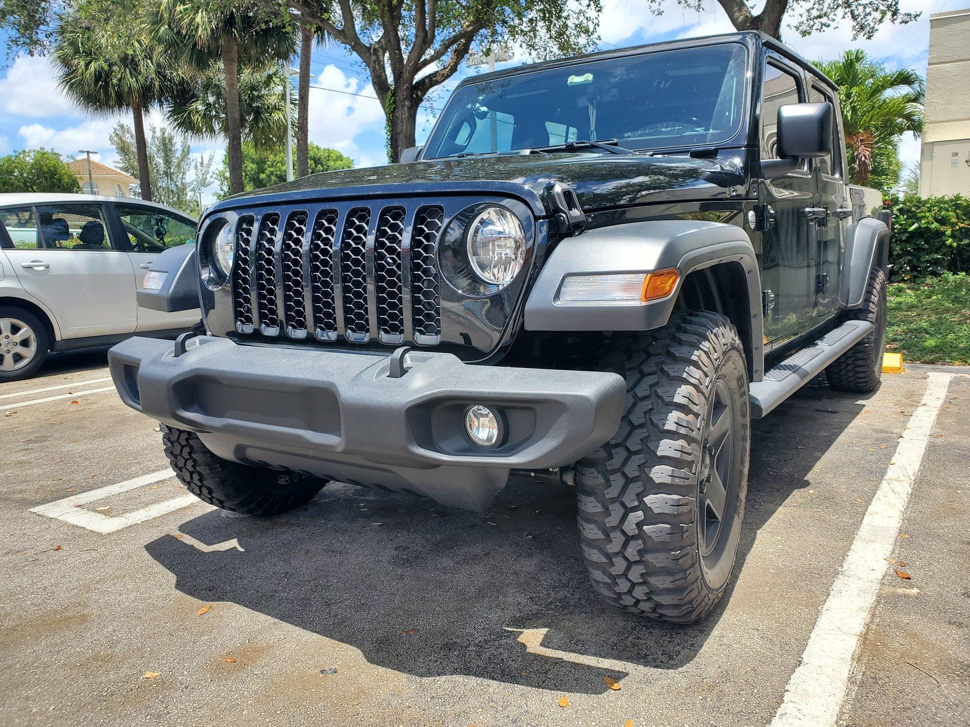 Jeep Gladiator Remove Stock Bumper Piece 20200613_135316