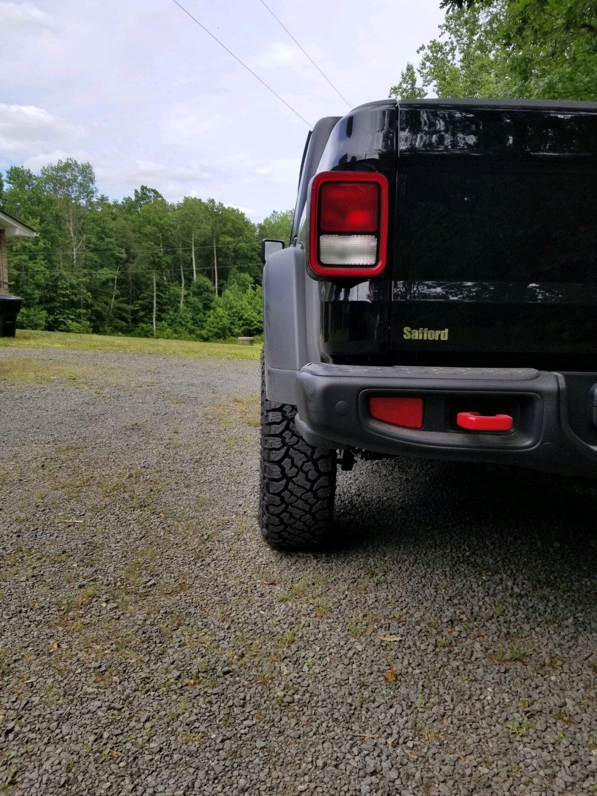 Jeep Gladiator Rubiclone Lunch Addition Back tire look