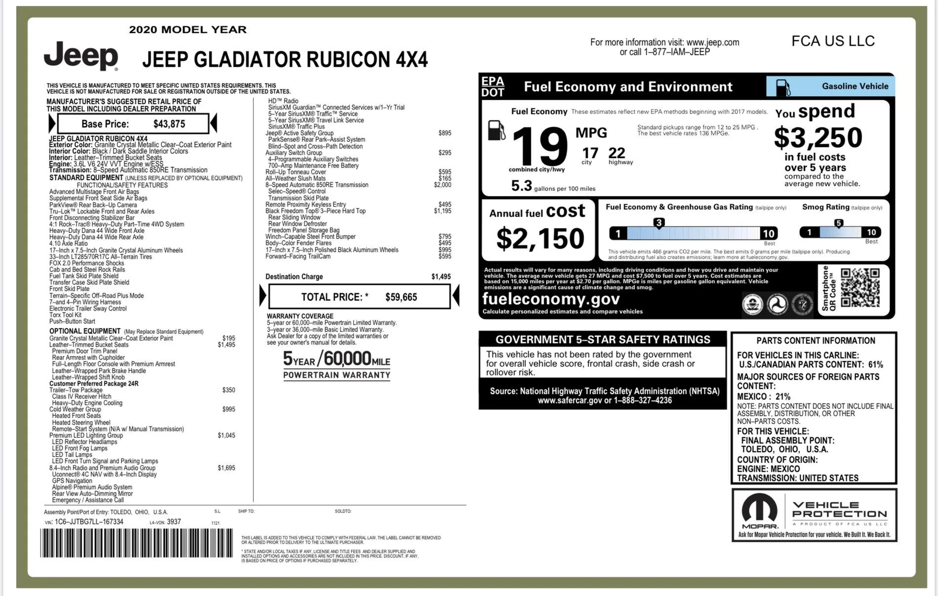 Jeep Gladiator Need help building an order for a new Rubicon Gladiator 1EB69AC4-0957-46CC-921C-B6D0AC782ED1