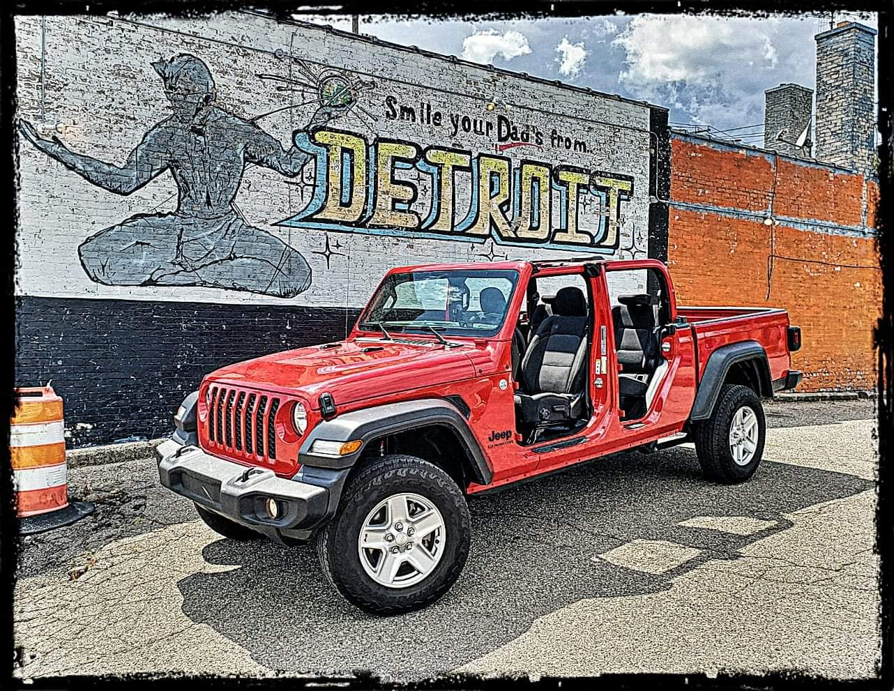 Jeep Gladiator Rubicon to Sport S suspension swap FB_IMG_1591994737727