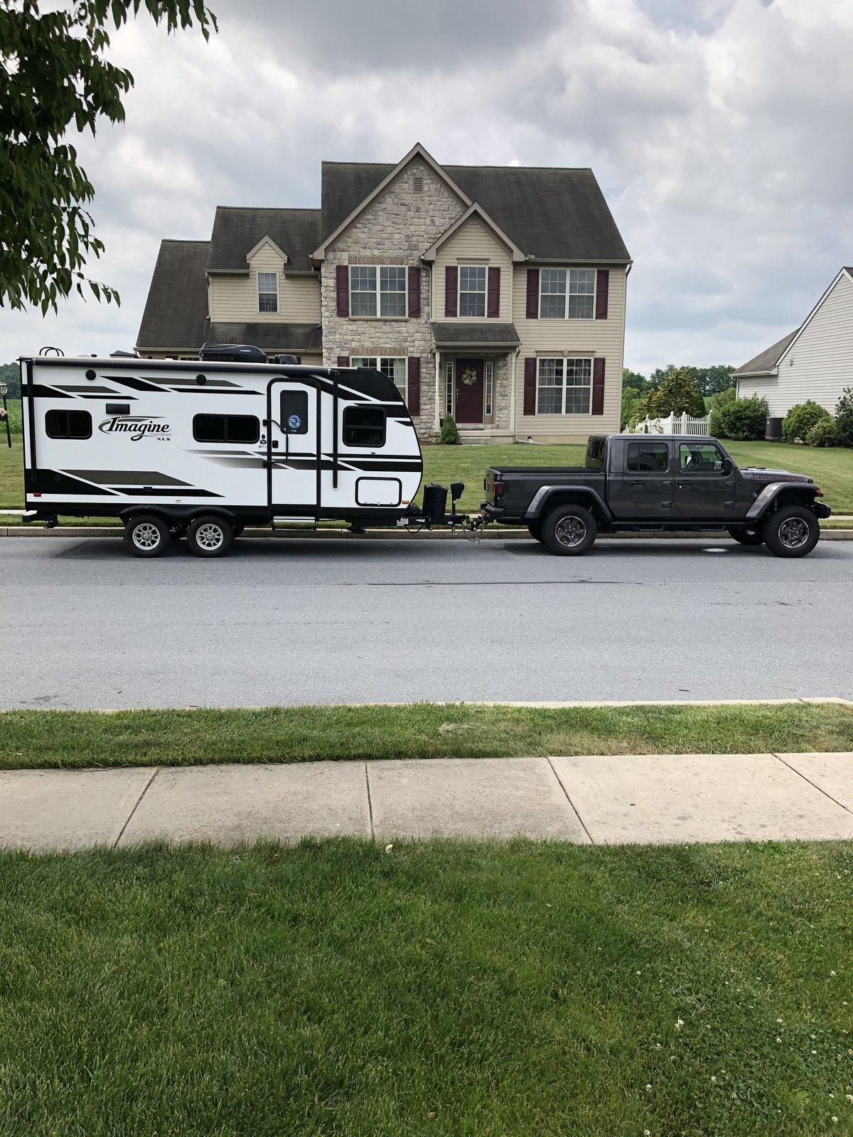 Jeep Gladiator Towing a 23 Foot Trailer 0A5F8CCA-9AA9-4141-9358-395D70EFD9C8