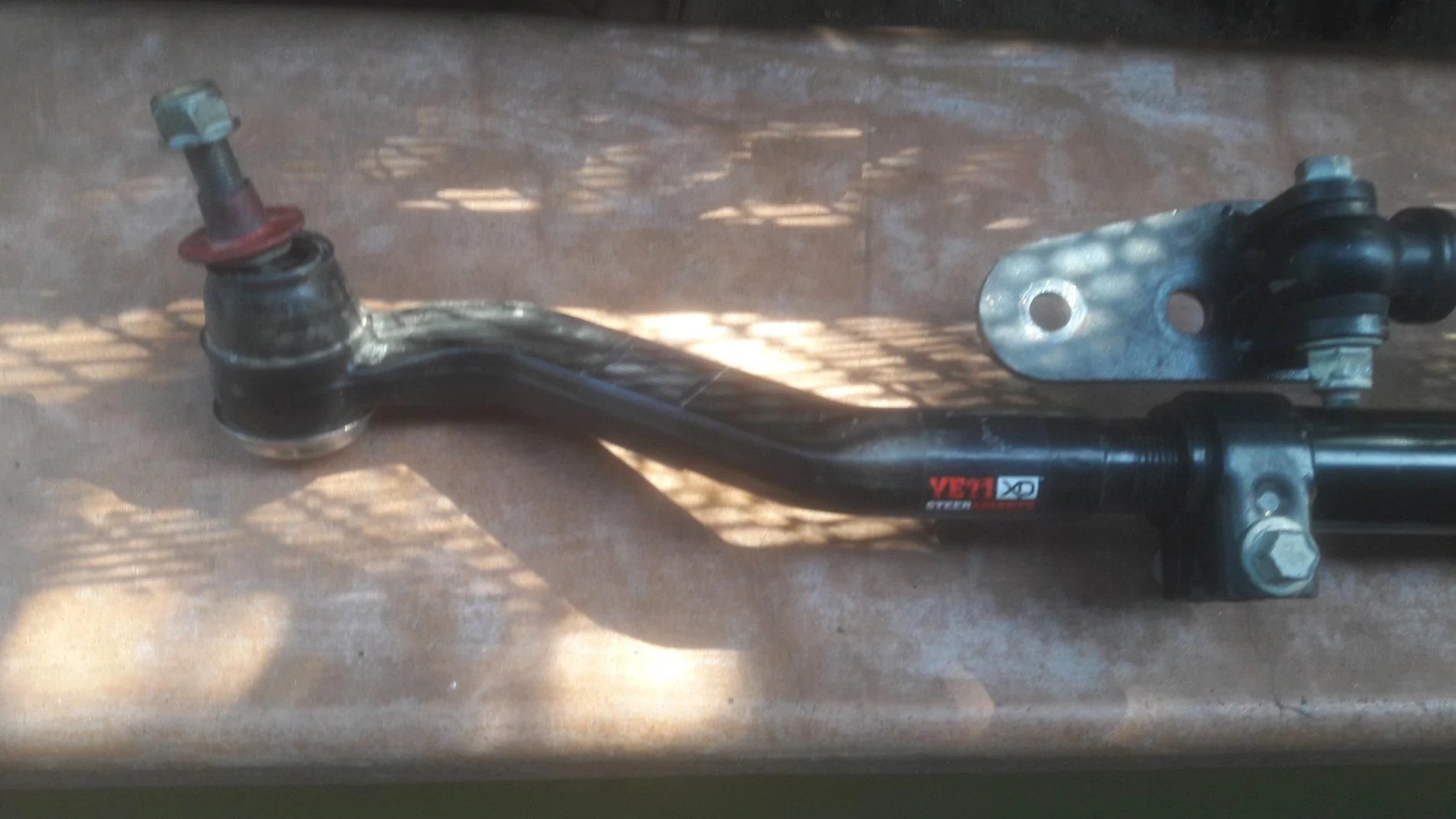 Jeep Gladiator USED (LESS THAN 100 MILES) Steersmarts Tie Rod (complete) & Fox Steering Stabilizer 20200617_160501