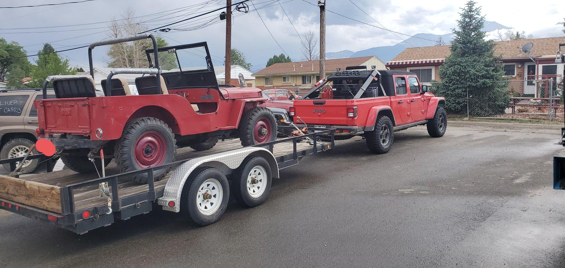 Jeep Gladiator Gladiator Towing with manual transmission 20200619_200543