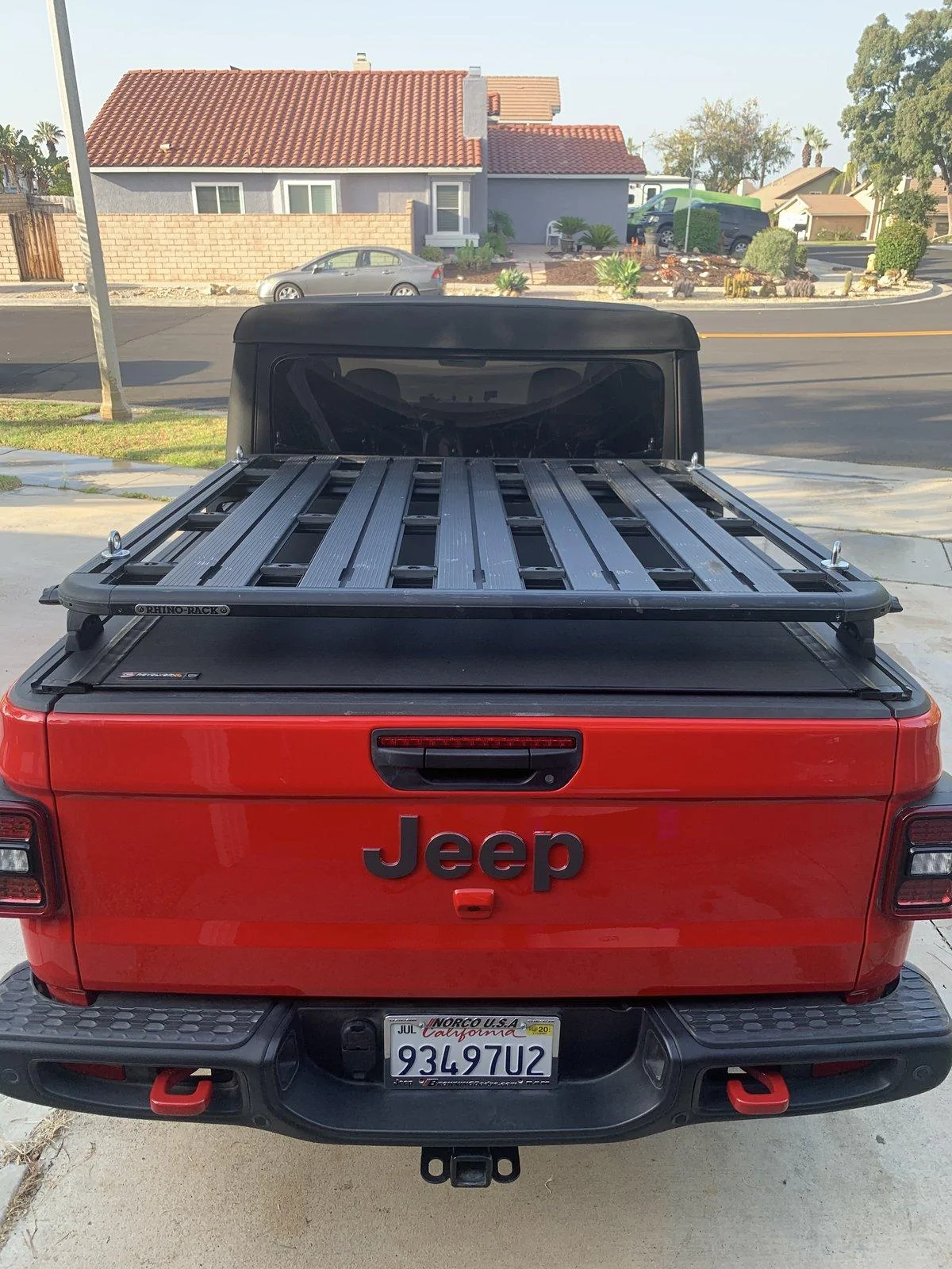 Jeep Gladiator Bed cover with rack 653E116A-EEB7-42DC-8133-440FA1B50356