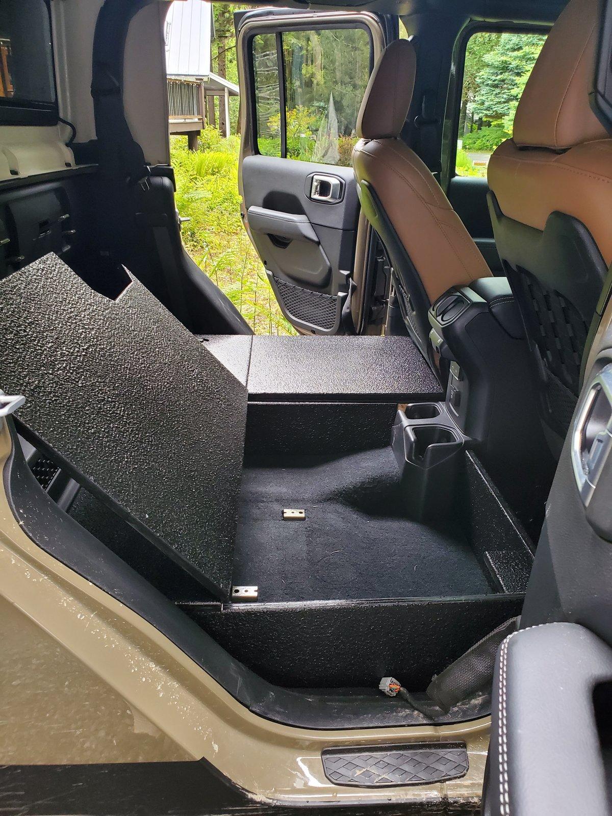 Jeep Gladiator Goose Gear Rear Seat Delete Replacement 20200620_162323