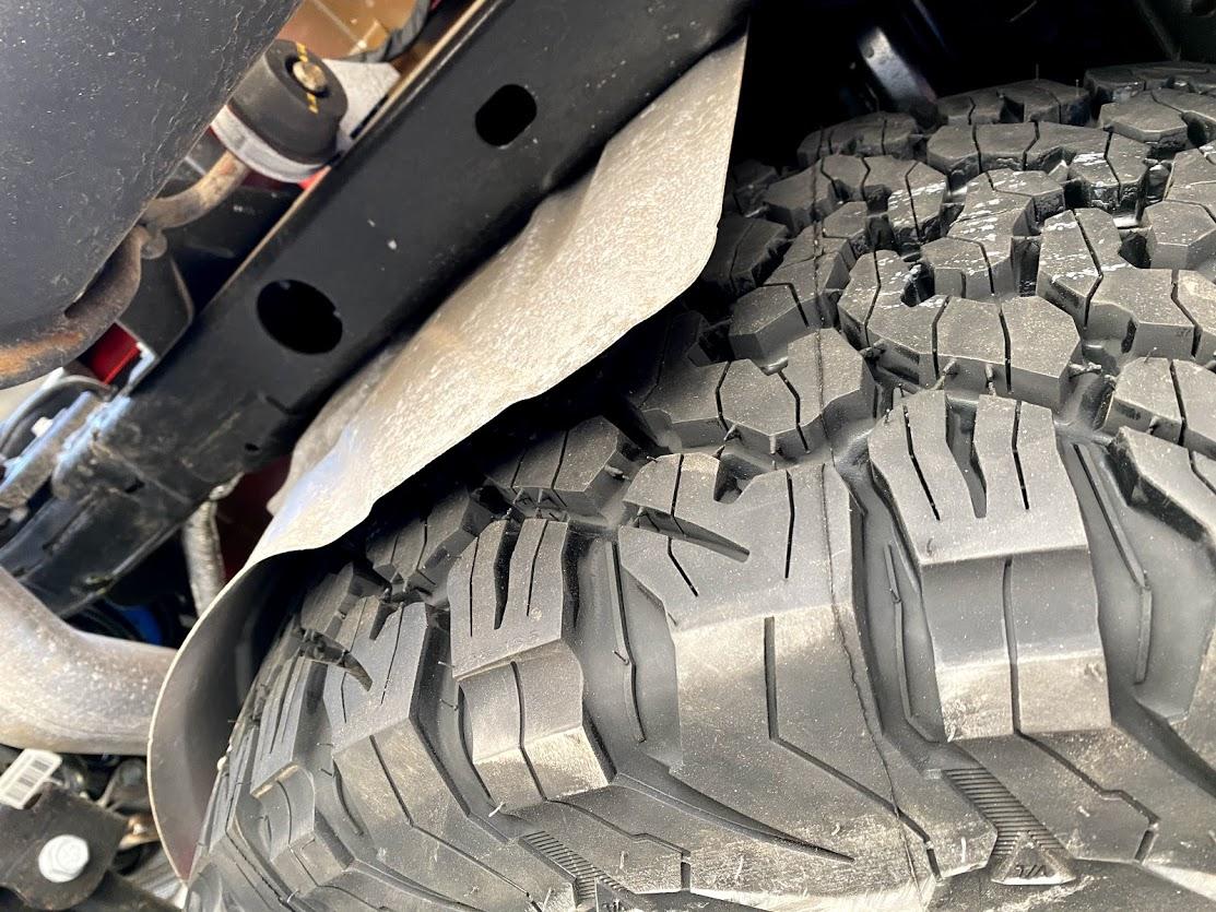 Jeep Gladiator Oversized spare tire - nitto ridge grappler IMG_0514