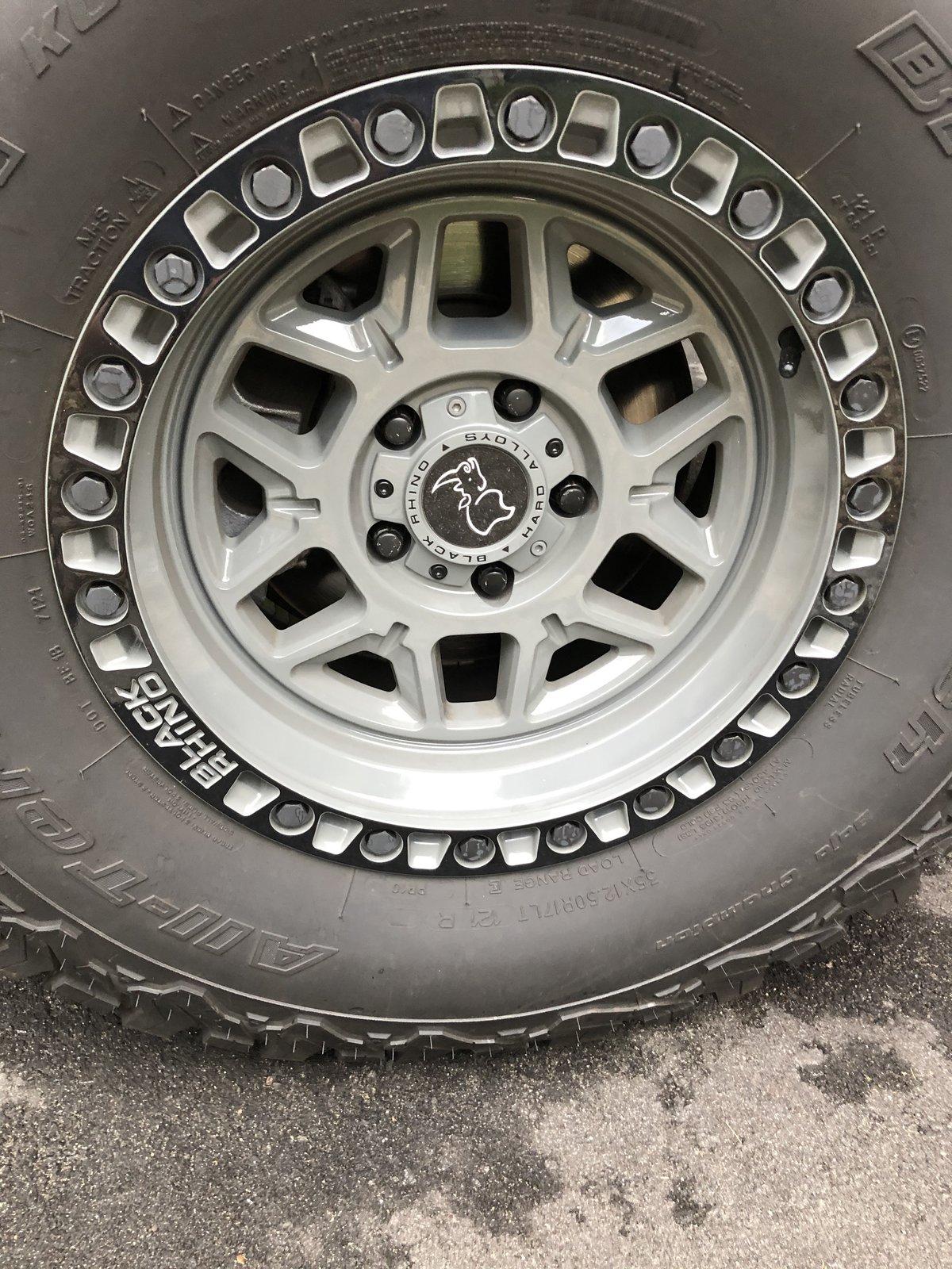 Jeep Gladiator Black Rhino Kelsey Wheels - ONLY $450.00 For Set C981FA26-3ED6-4A25-9E50-AD6B4C053EEF