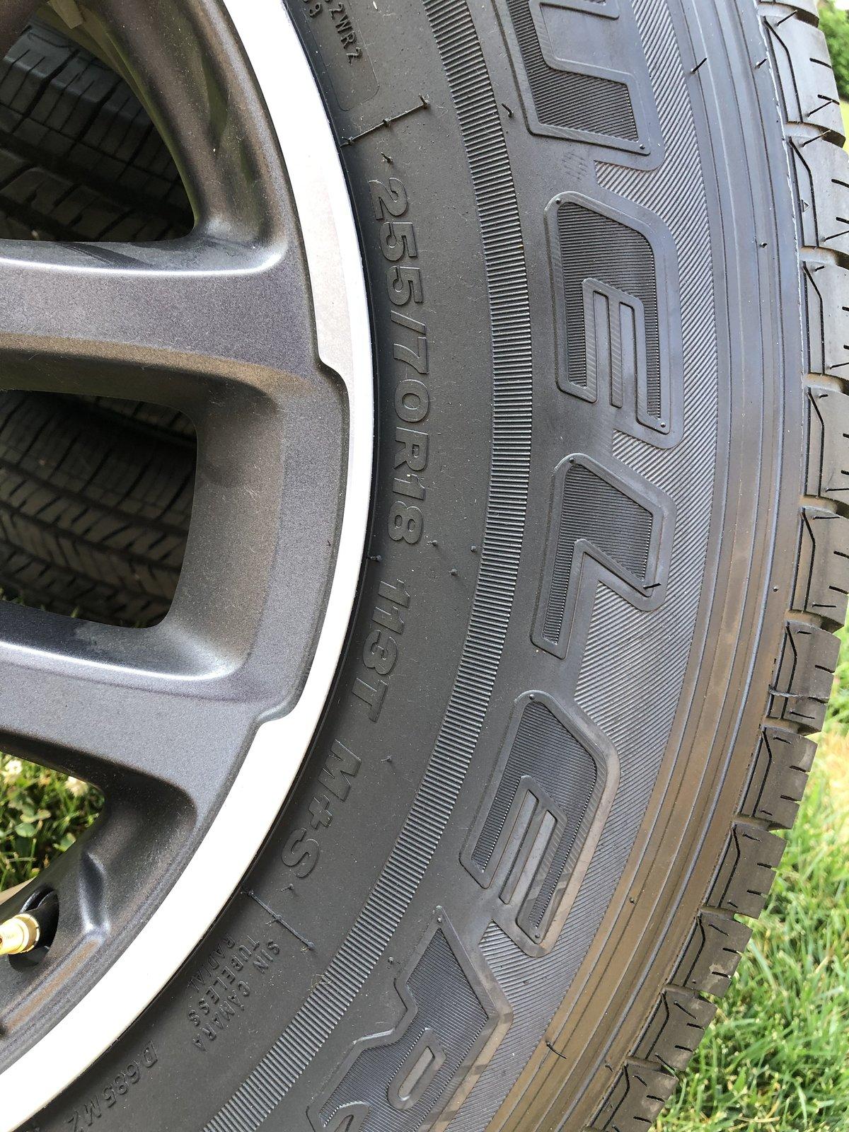 Jeep Gladiator [[[SOLD]]] Overland Take-Off Wheels & Tires Gladiator Stock Tires 2