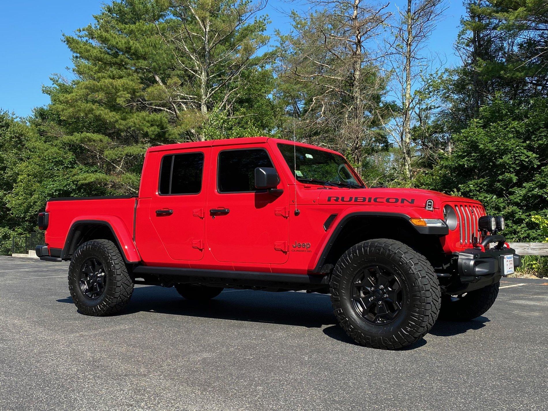 Jeep Gladiator FIRECRACKER RED Gladiator JT Club IMG_5693