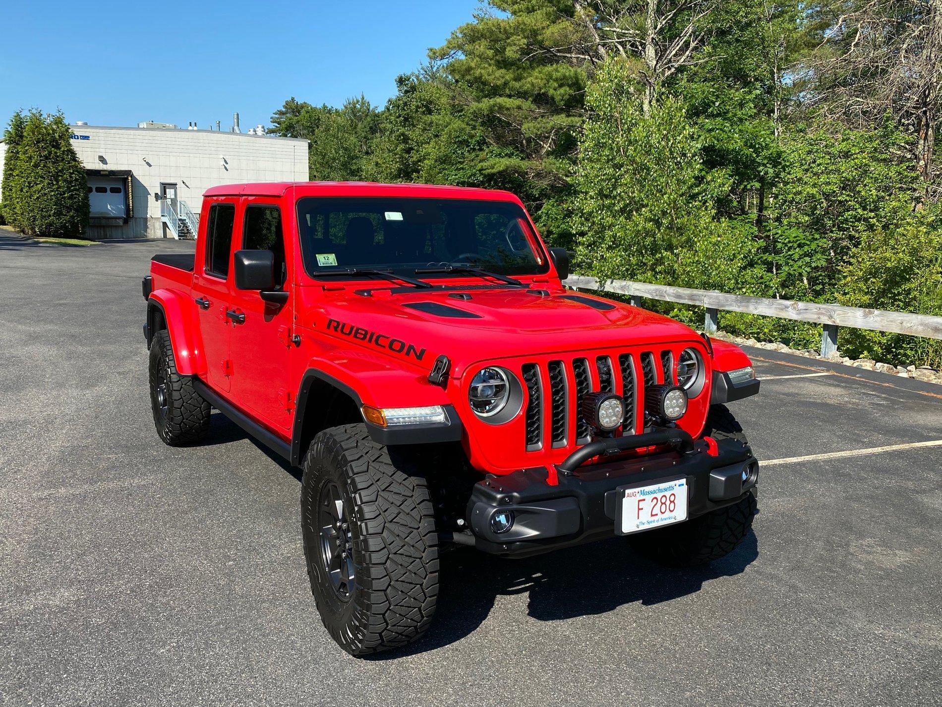 Jeep Gladiator FIRECRACKER RED Gladiator JT Club IMG_5694