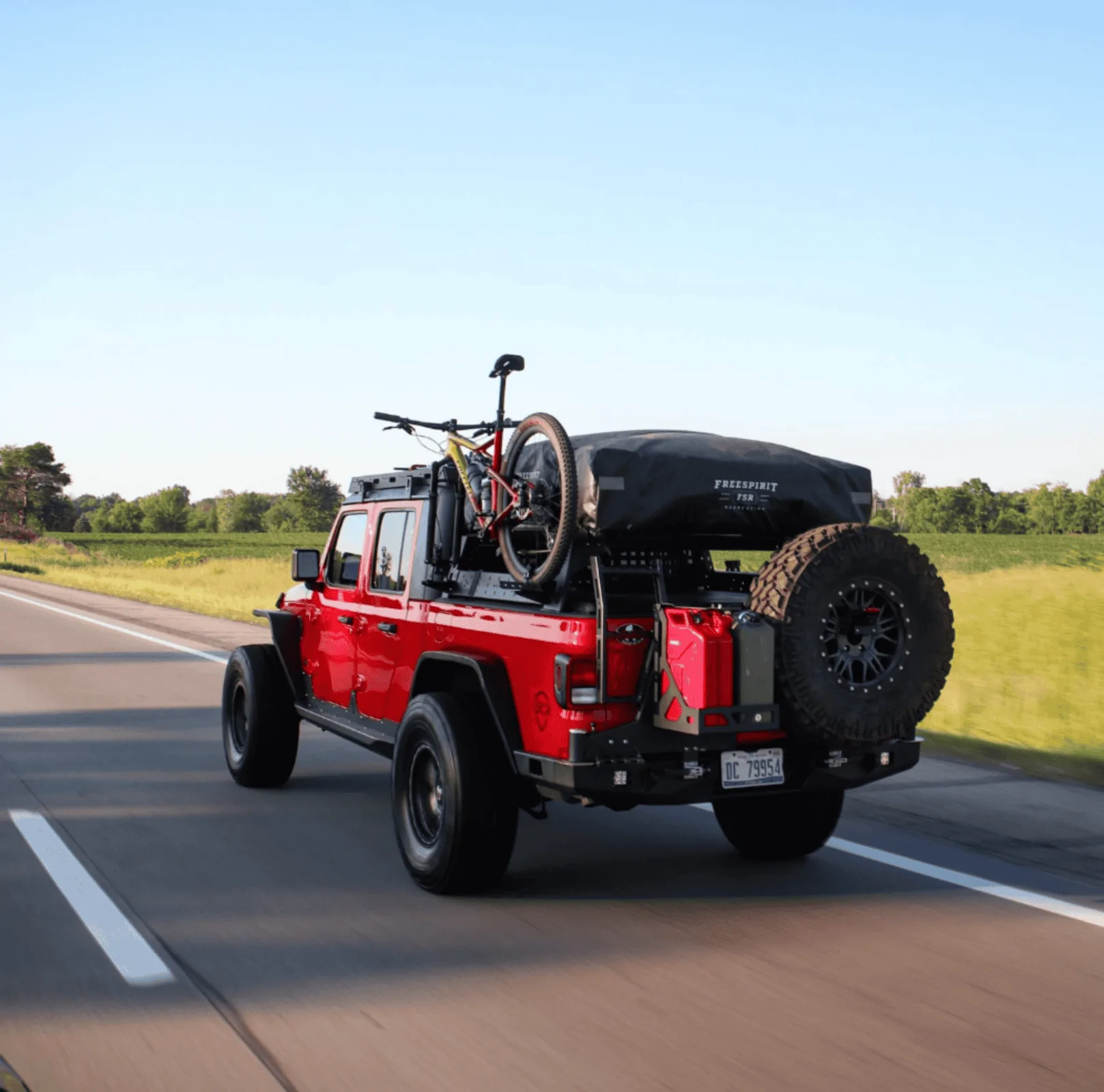 Jeep Gladiator Side mount bike rack from JCR Offroad Screenshot_20200623-110913