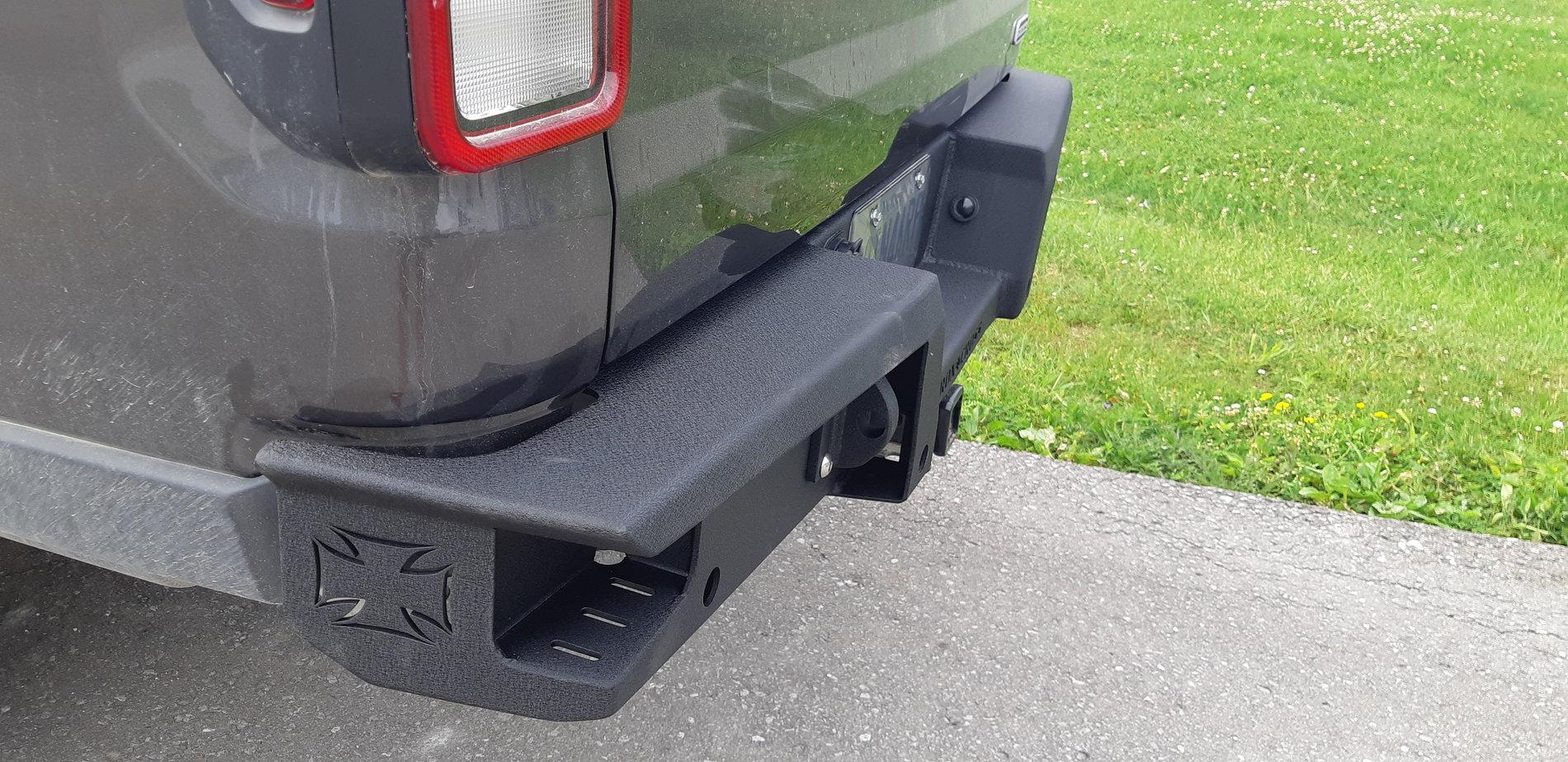 Jeep Gladiator Need help/ideas for Iron Cross rear bumper 20200622_172840