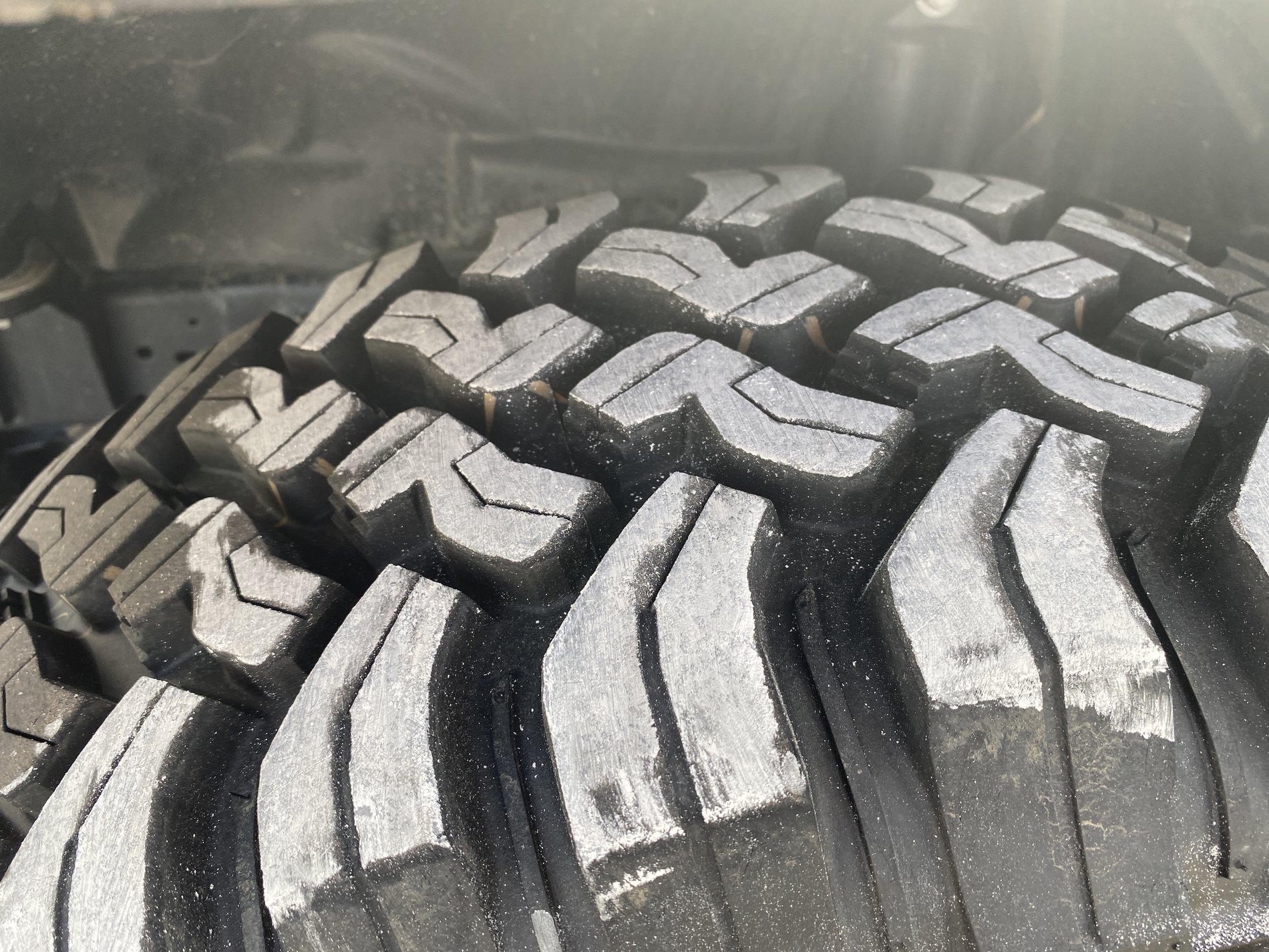 Jeep Gladiator Chalk Test on Mud Terrains C916102D-C840-4627-8691-E349B40ABA2F