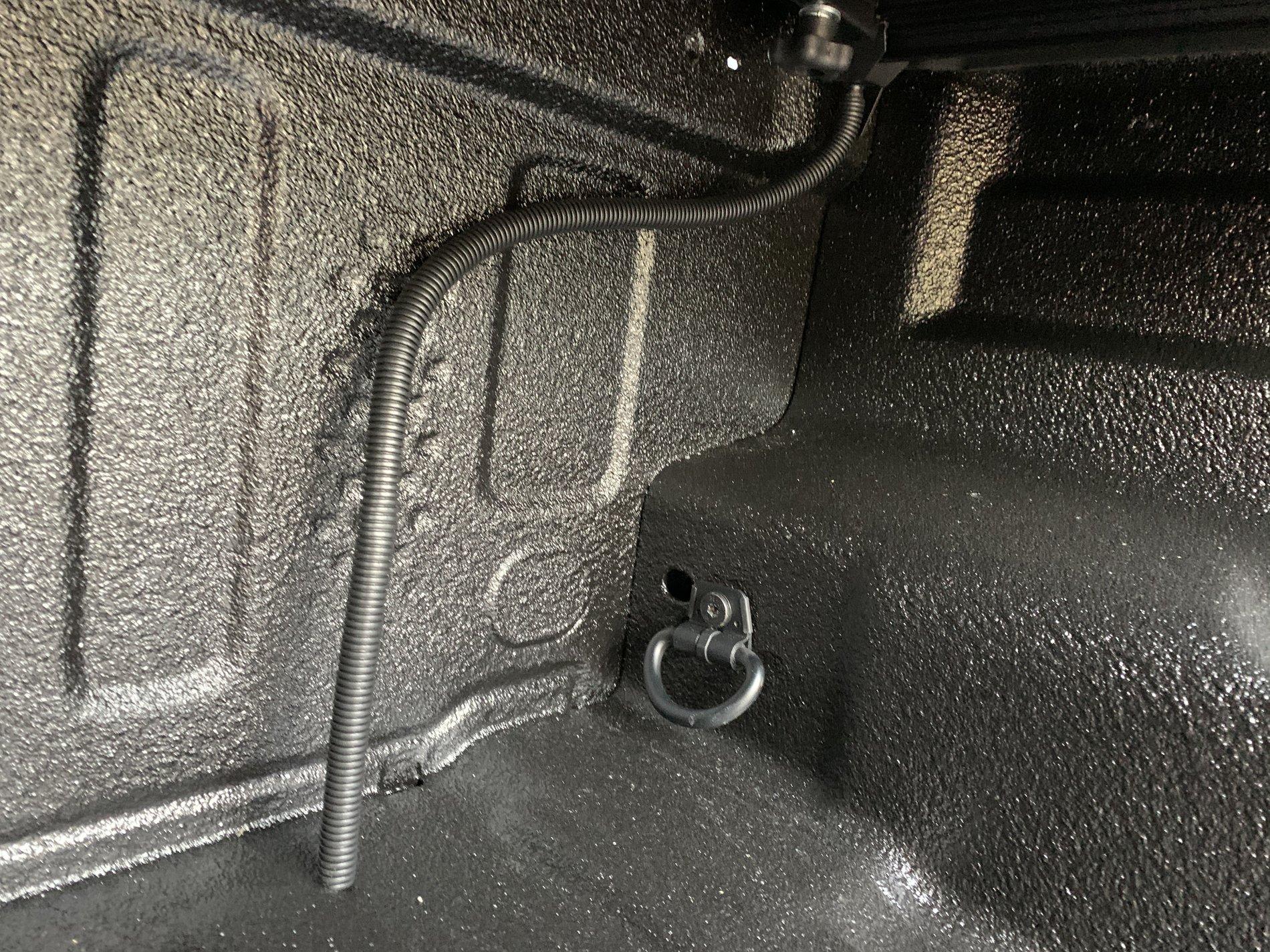 Jeep Gladiator Anybody know what this tube in the bed is? 4B577DD7-193C-4695-90E5-6C380A487686