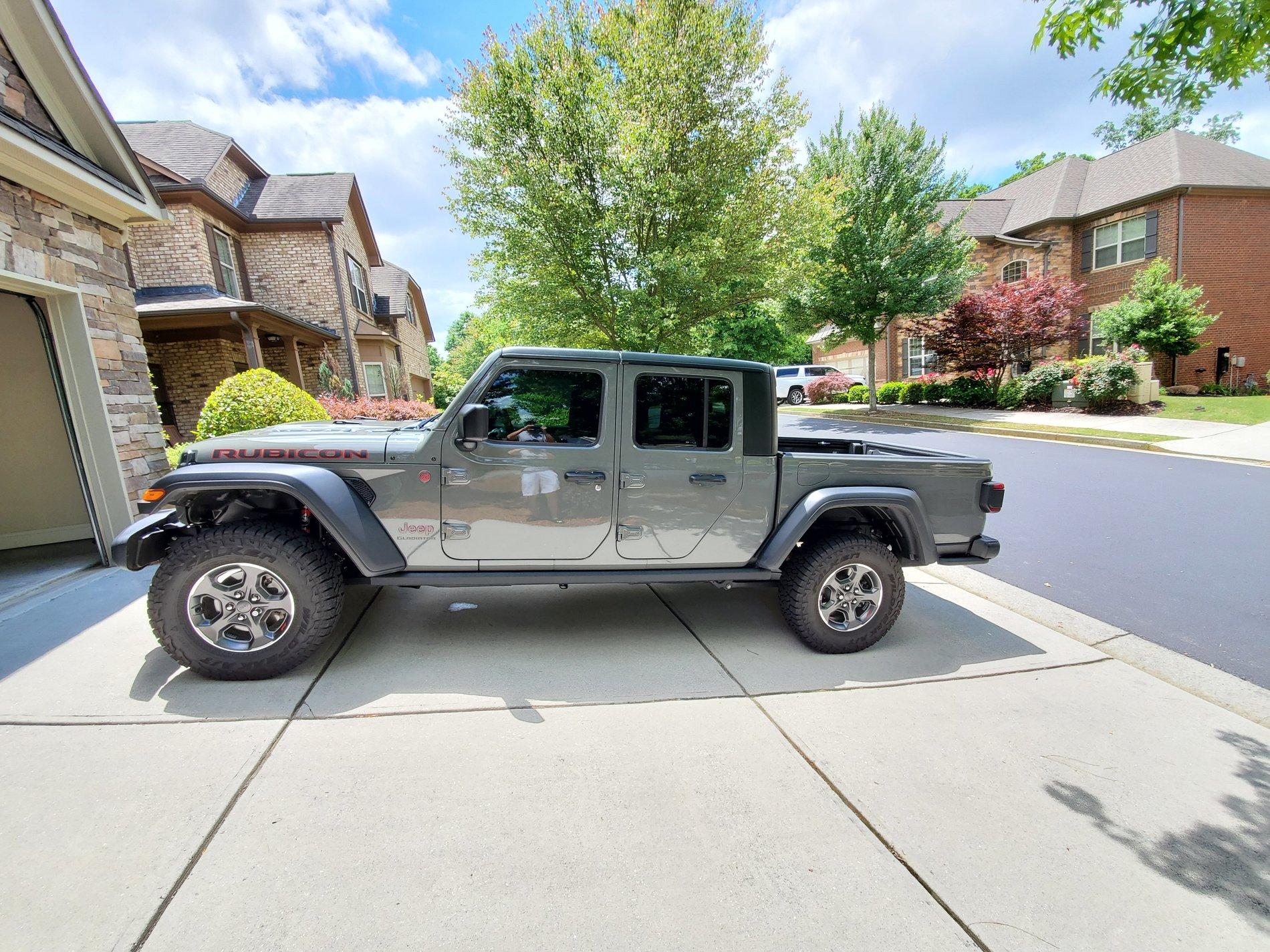 Jeep Gladiator 4 Rubicon Wheels and AT Tires w/ Spare 20200519_130436