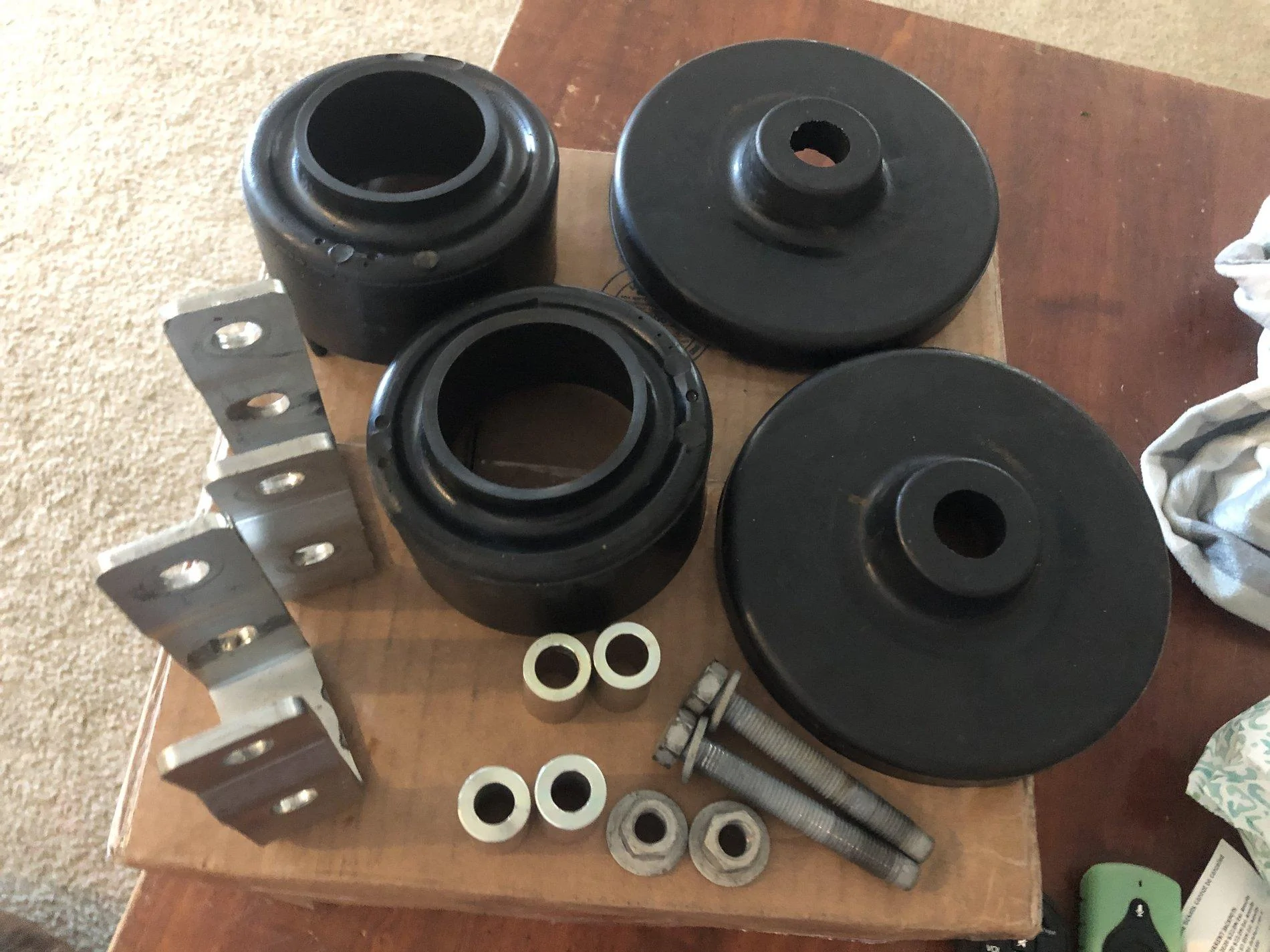 Jeep Gladiator Alloy USA / Daystar Spacers 88C55410-BC8A-4E39-B3DF-581C003D0618