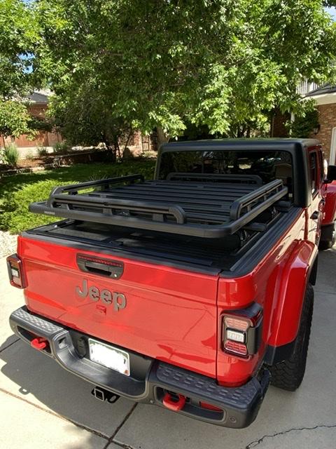 Jeep Gladiator Bed cover with rack AB3B0EAB-3BD8-455C-B63E-27948AA5551E