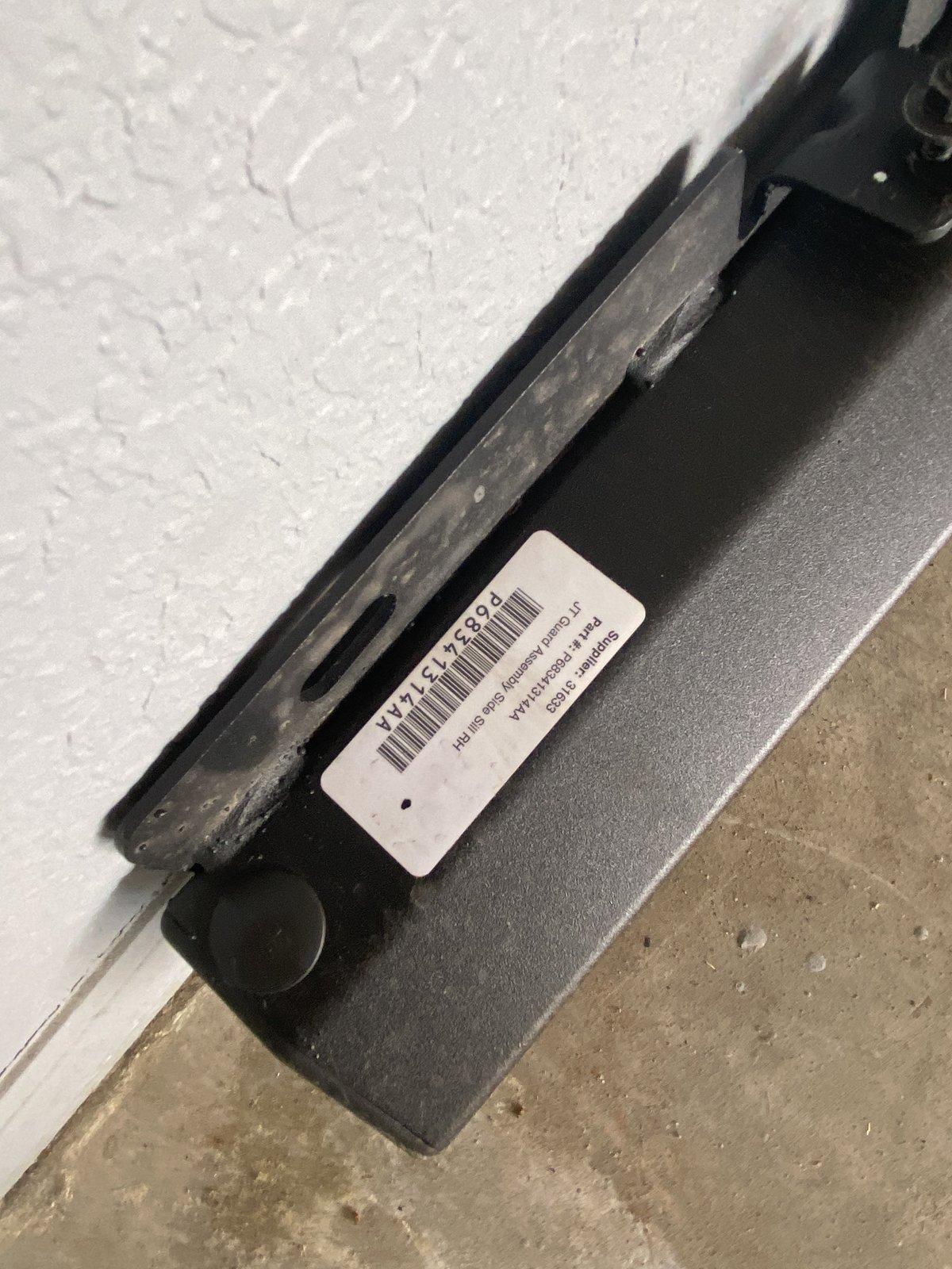 Jeep Gladiator Rock rails sliders $200 5679694E-2135-445C-BC01-FA03BF6AE247