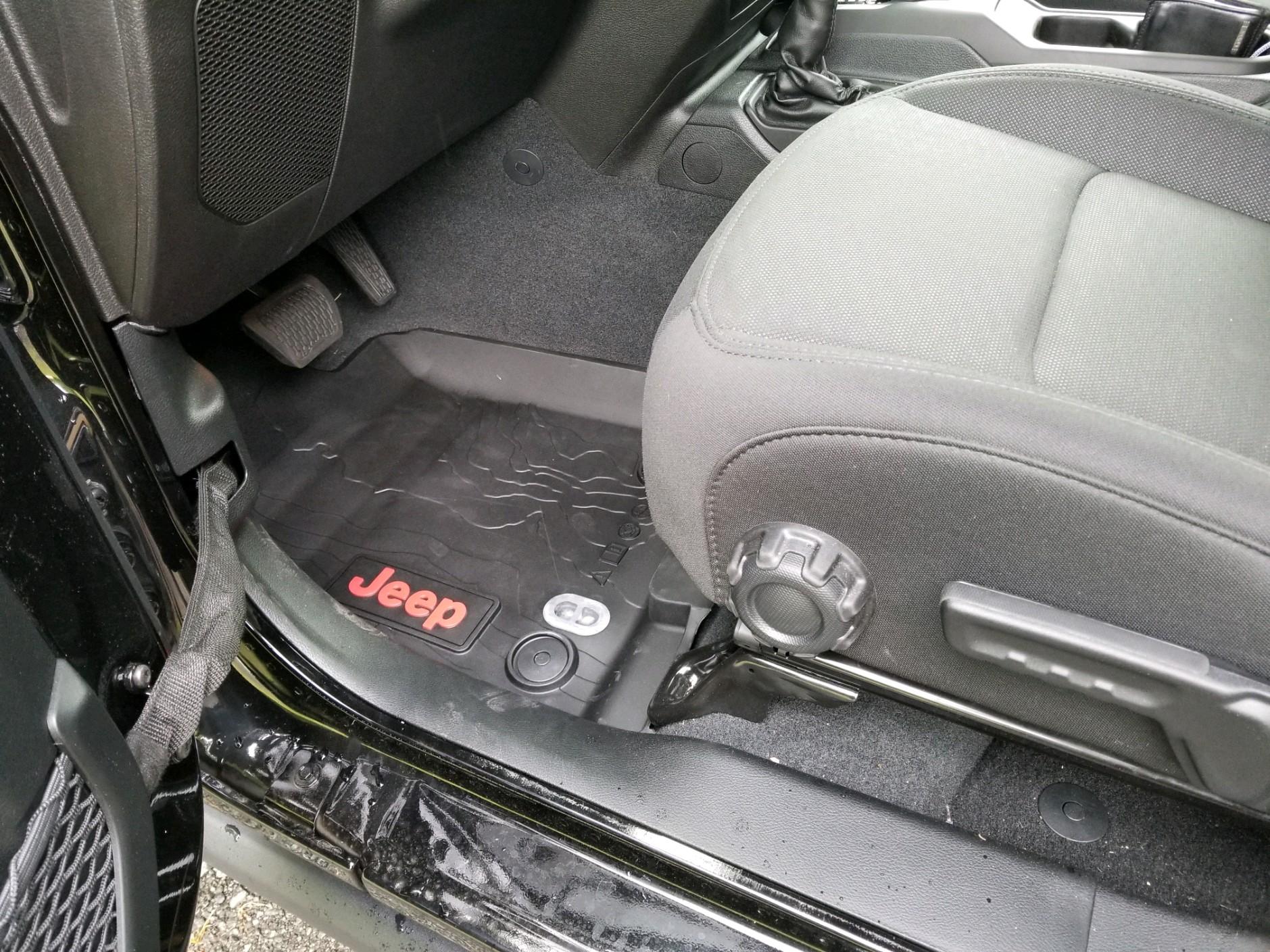 Jeep Gladiator Rubiclone Lunch Addition Mats In