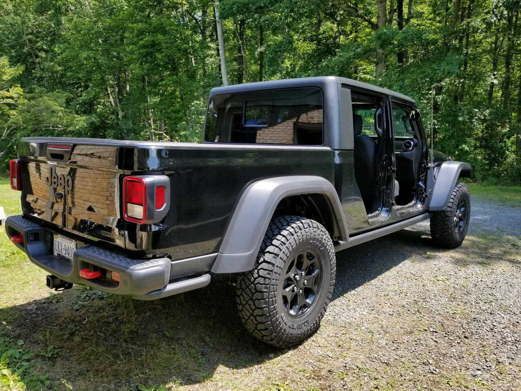 Jeep Gladiator Rubiclone Lunch Addition Doors off 
