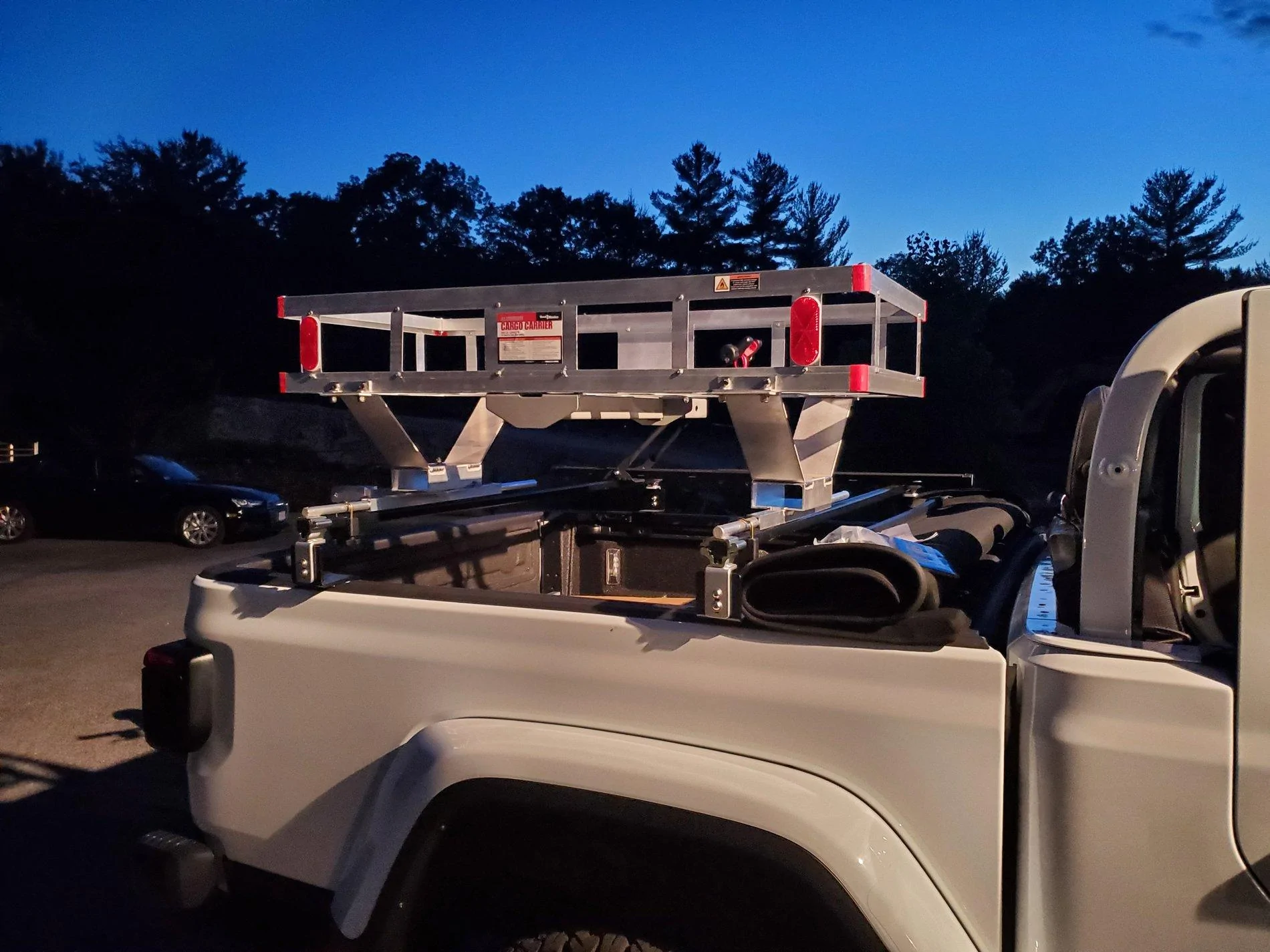 Jeep Gladiator Beach cart - Bed Topper - Hitch Mount 20200626_210740