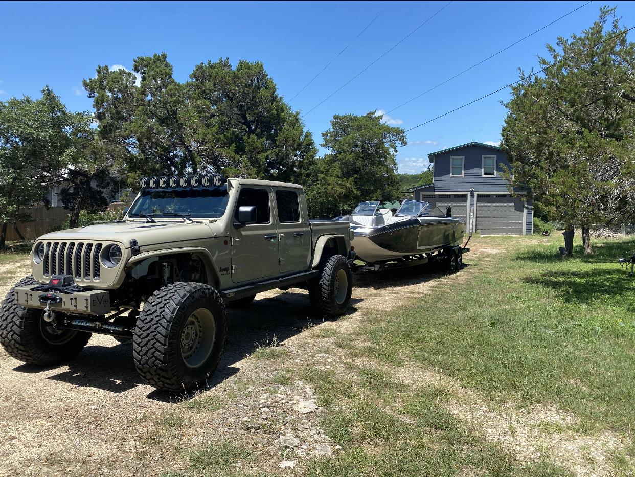 Jeep Gladiator Gladiator bent frame offroading with trailer? Why do you think this happened? D336933C-6837-4411-9B27-9819ED6367C7