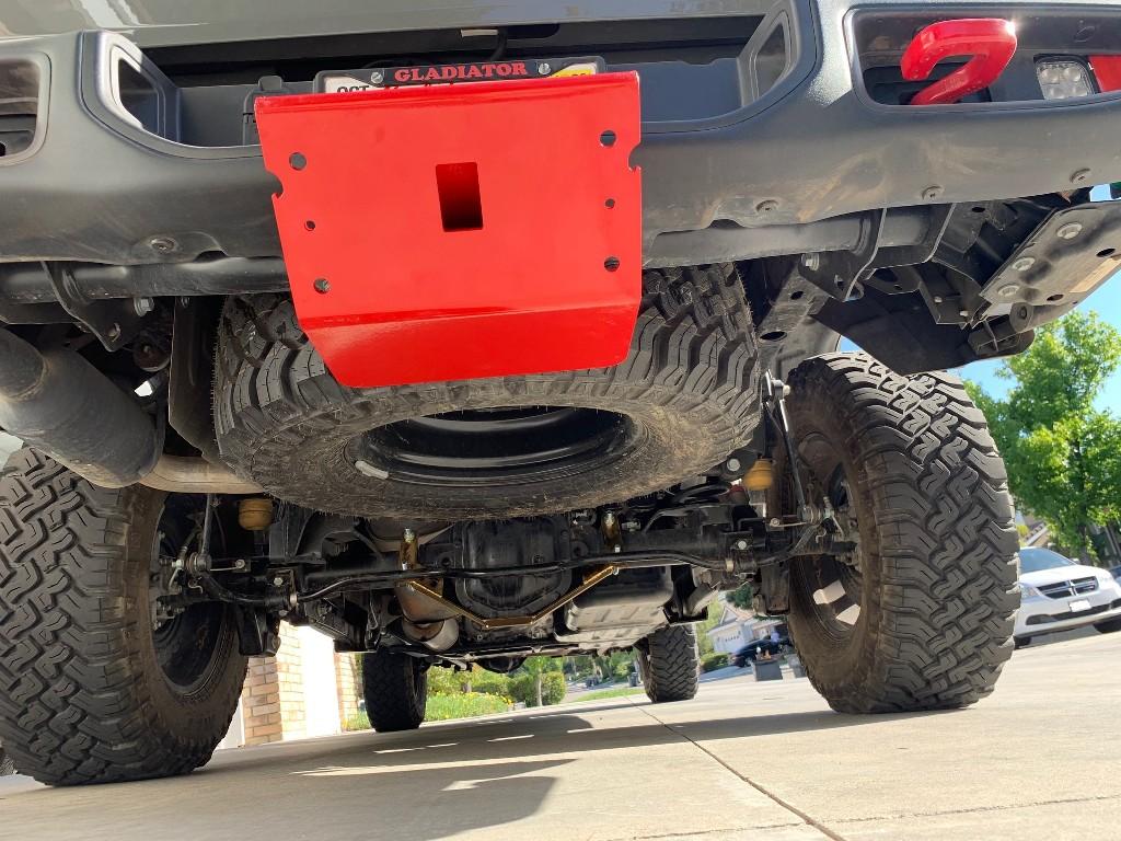Jeep Gladiator So, how much do you really scrape the belly while off road? Lifted. eq1c4r