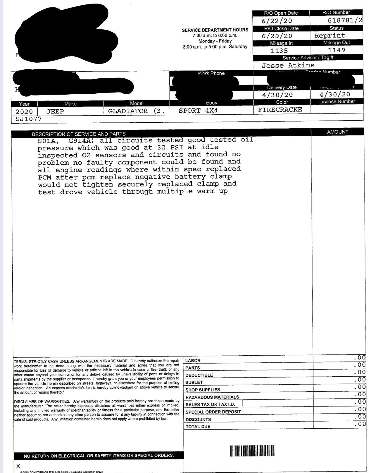 Jeep Gladiator Survey- For those with misfire issues 831E42F8-E4C9-4FDF-B0D7-B7923DB7E193