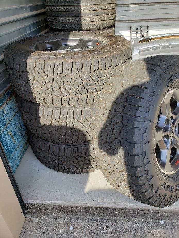 Jeep Gladiator 2020 Gladiator Rubicon wheels and tires tires