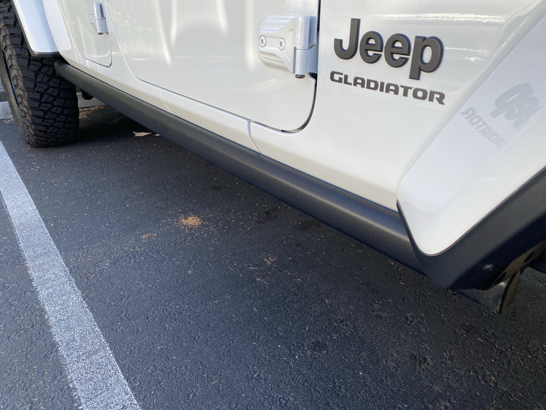 Jeep Gladiator Rubicon Rock Rails $100 82343818-B5EA-445B-9F07-385047D103EA