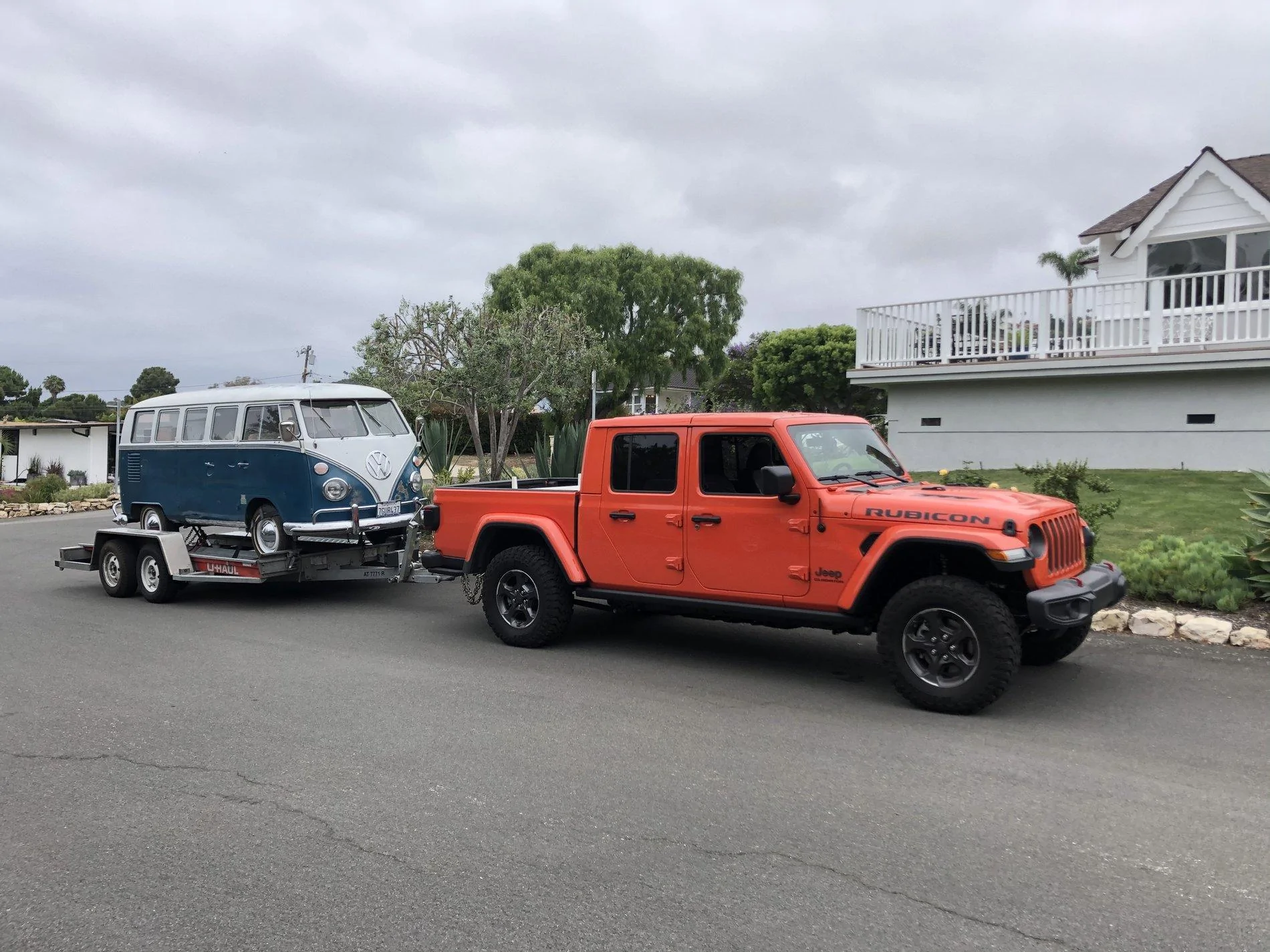 Jeep Gladiator First time towing. CA to AZ.  No problem 4DC4816C-73BC-4E3C-A195-E2BF629CCA7F
