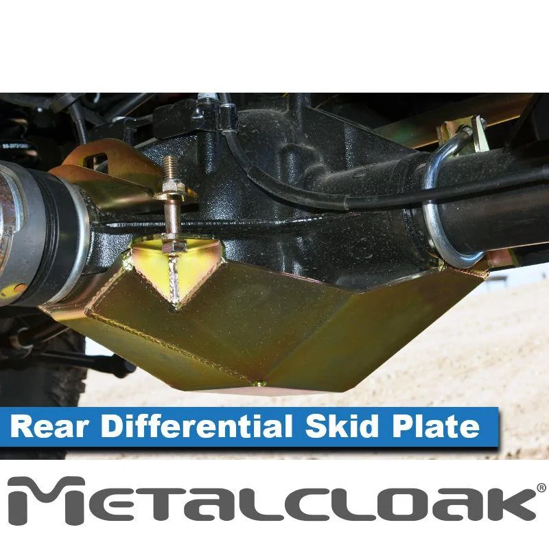 Jeep Gladiator Giveaway of the Month - July 2020 - JT Gladiator M220 (3rd Gen D44) Diff Skid Plate 6377-jt-gladiator-rear-differential-skid-plate-2