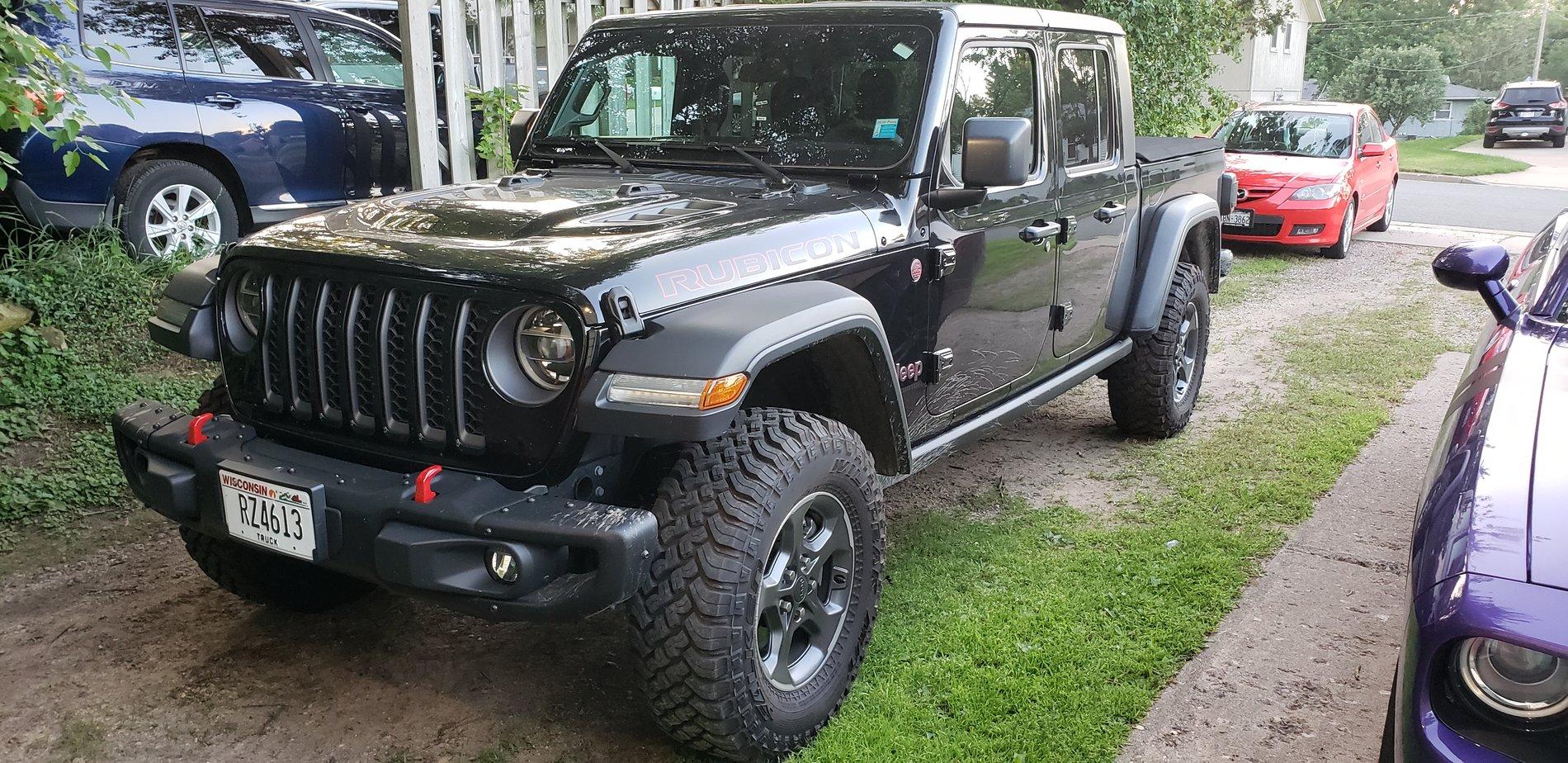 Jeep Gladiator Granite Peak Rubicon build 20200702_202153