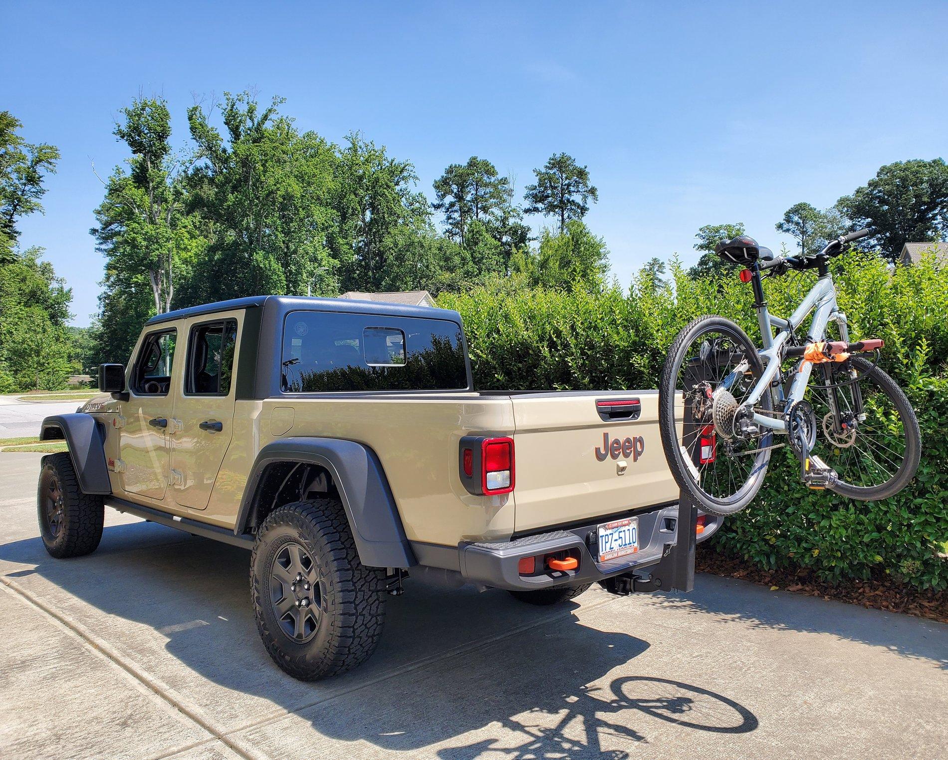 Jeep Gladiator The start of a great Solo Mountain Biking Day IMG_20200703_175610_966