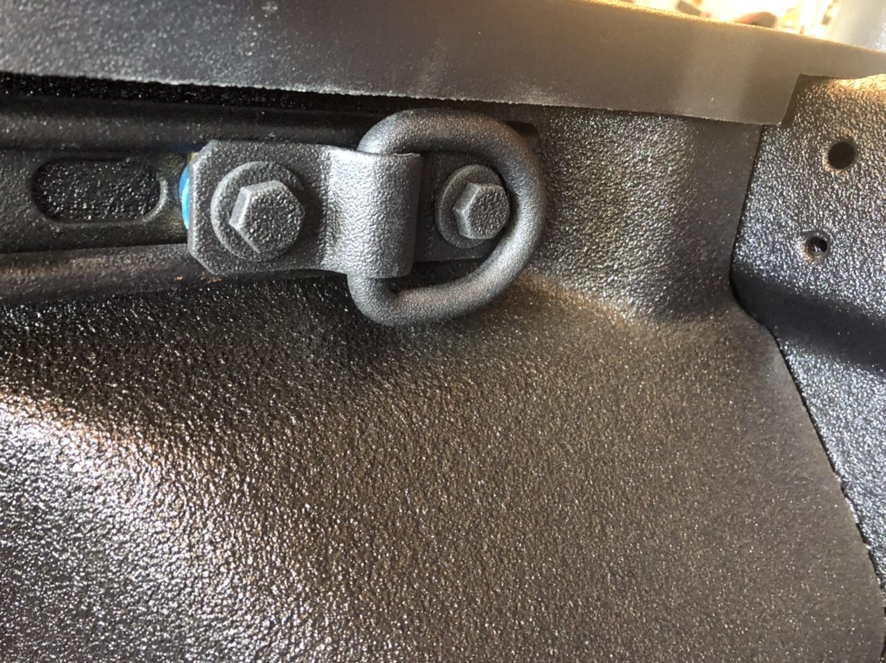 Jeep Gladiator Anyone Have the Part Number or Availability of the D-ring Assembly Forward Lower Bed Corners. BBD5DAA7-C7C6-427E-B31A-3E99C3250002