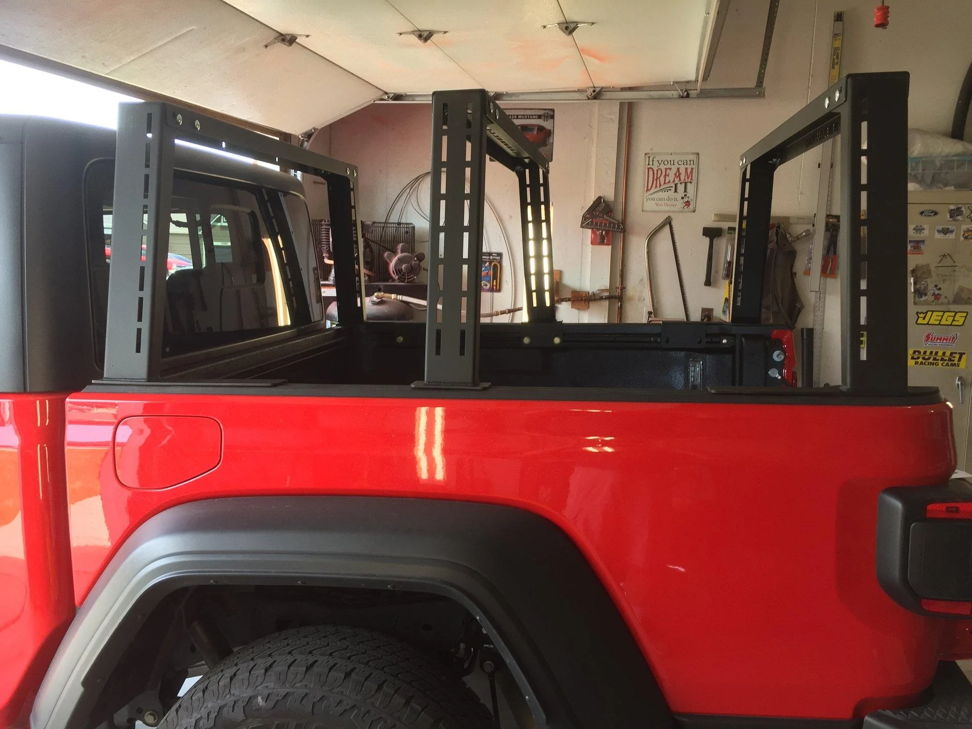 Jeep Gladiator Installed Rebel Off Road Bed Rack 012