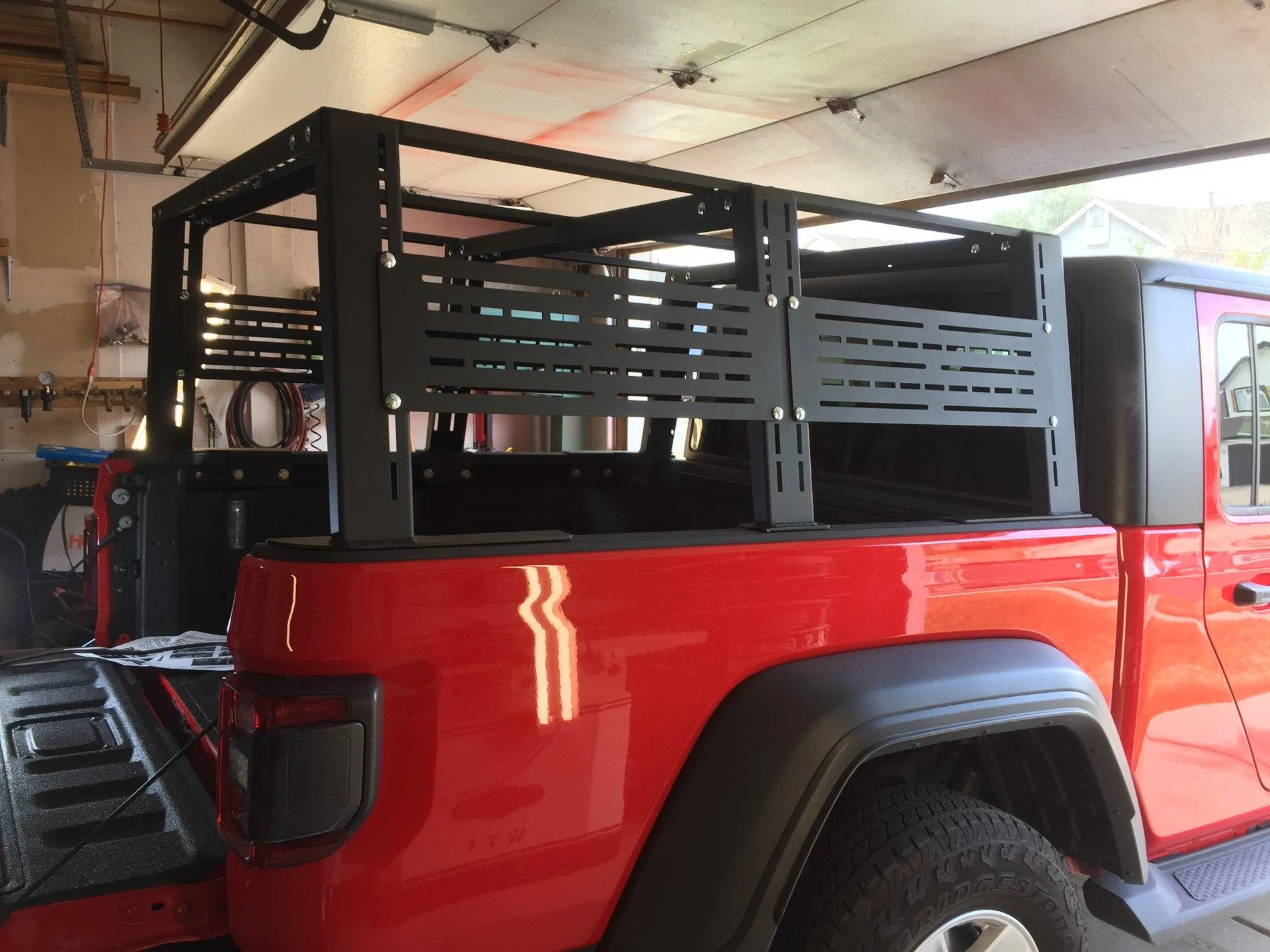 Jeep Gladiator Installed Rebel Off Road Bed Rack 016