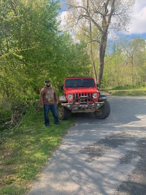 Jeep Gladiator Mopar Steel Bumper on Sport S IMG_5813