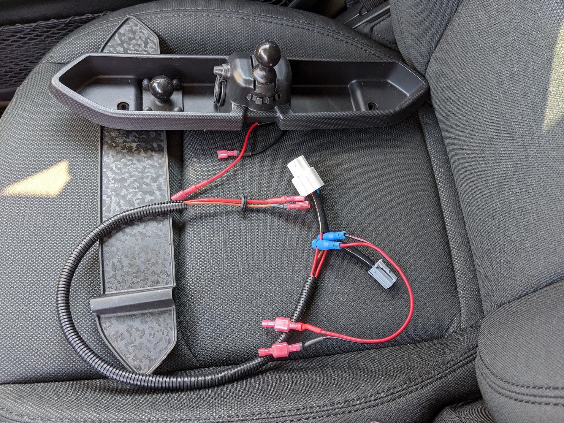 Jeep Gladiator Phone Solutions jt phone mount