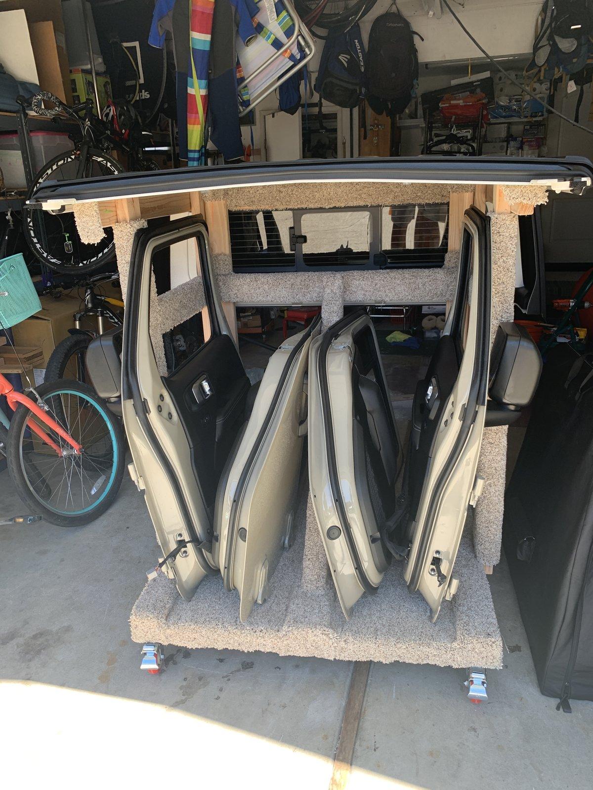 Jeep Gladiator Hardtop and Door Cart B6E4FF15-81A8-420D-B49D-3E33F09414E8