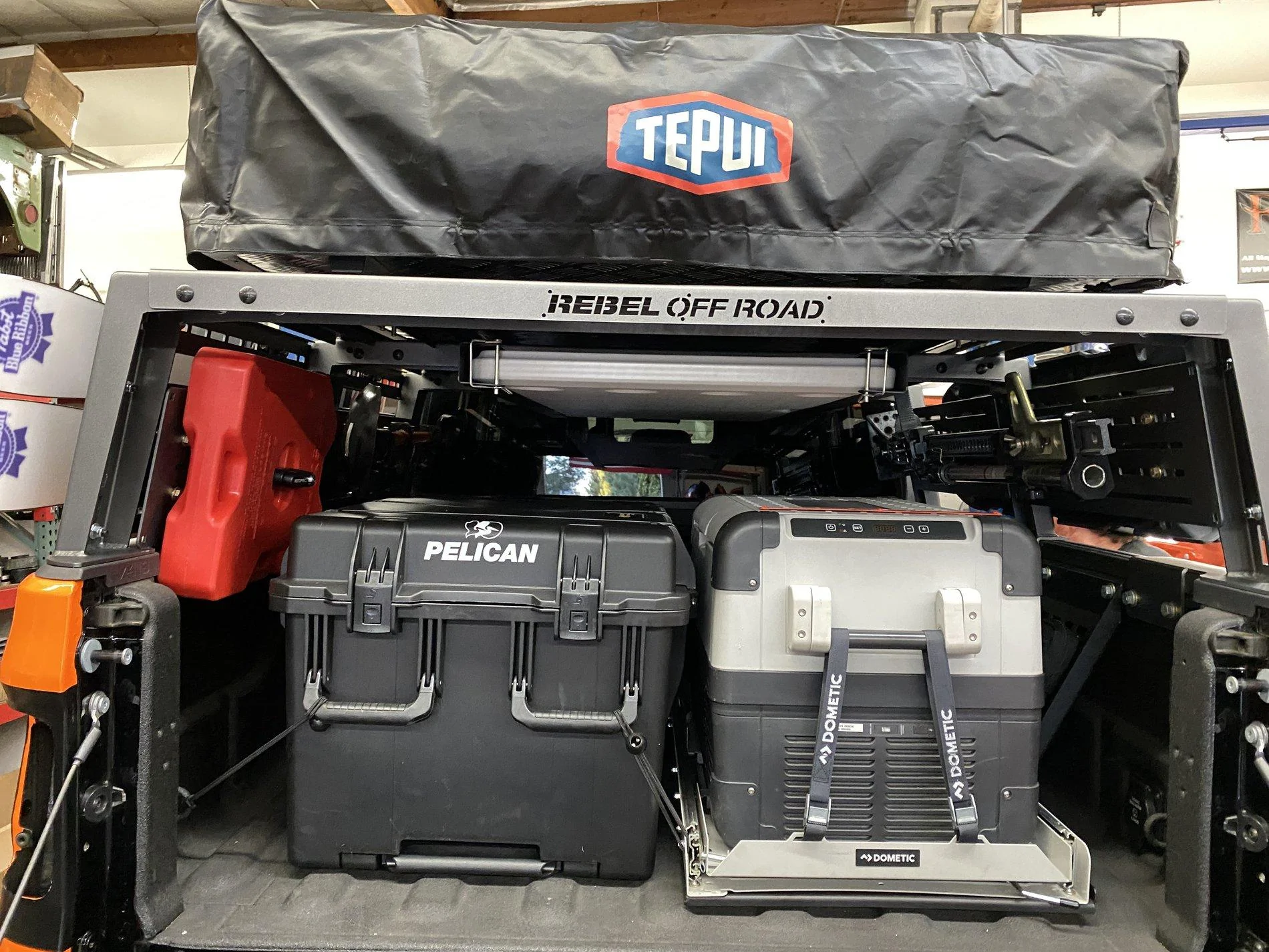 Jeep Gladiator Installed Rebel Off Road Bed Rack IMG_1490