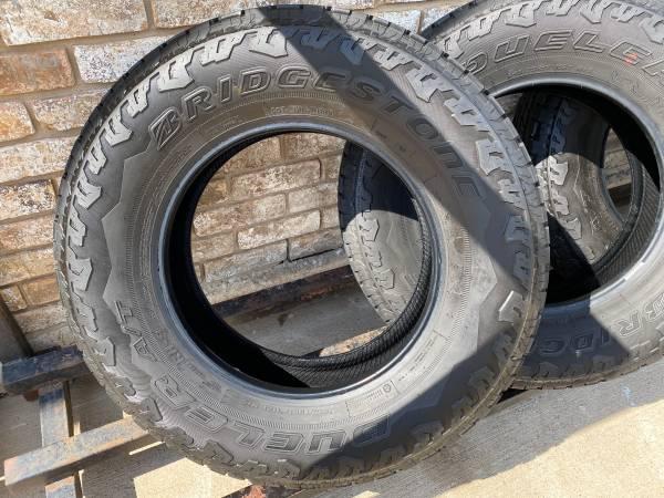 Jeep Gladiator Bridgestone Dueler A/T 245/75R17 - tires only D51949F3-BA9B-4D2B-A85B-B66A8F00A823