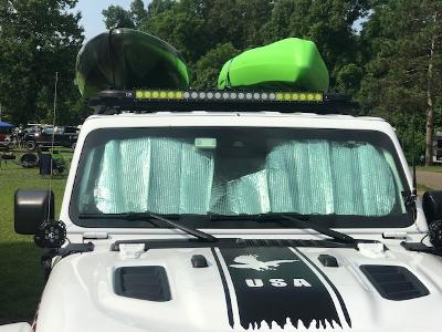 Jeep Gladiator Rhino roof rack and rails rack4