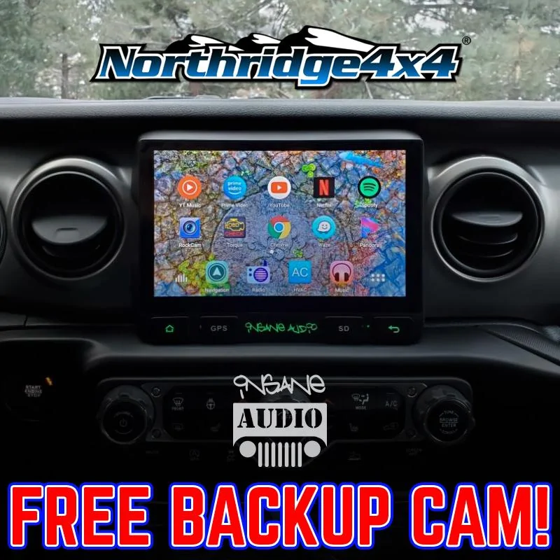 Jeep Gladiator FREE back-up camera with Insane Audio deck! FBInsaneAudio