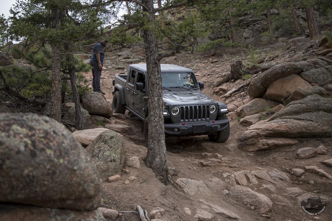 Jeep Gladiator China Wall, Tarryall CO ChinaWall2020-3613