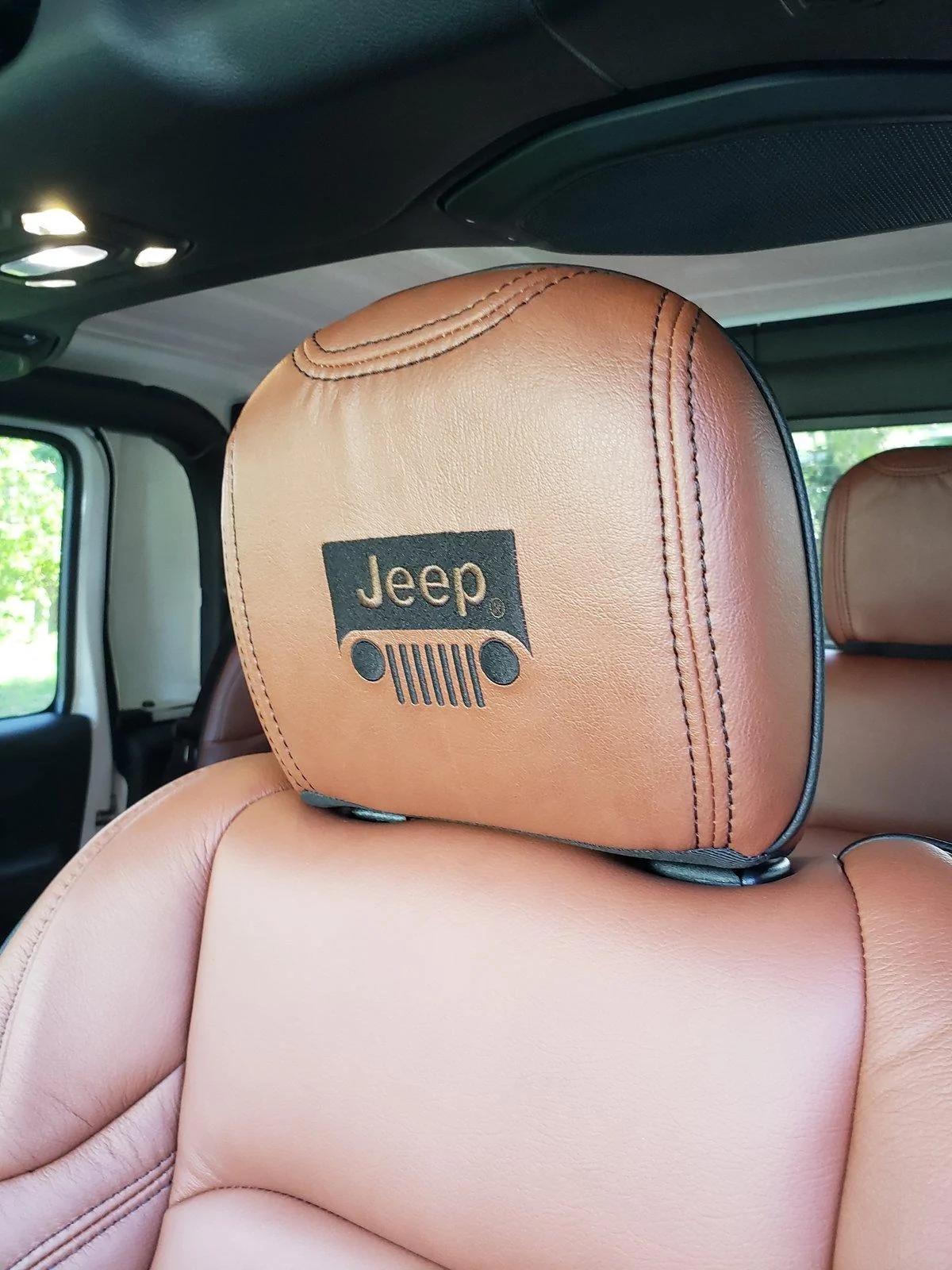 Jeep Gladiator Katzkin leather installed 20200709_180749